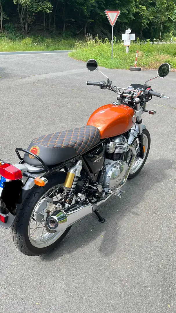 Royal Enfield Interceptor Continental GT 650 Orange - 2