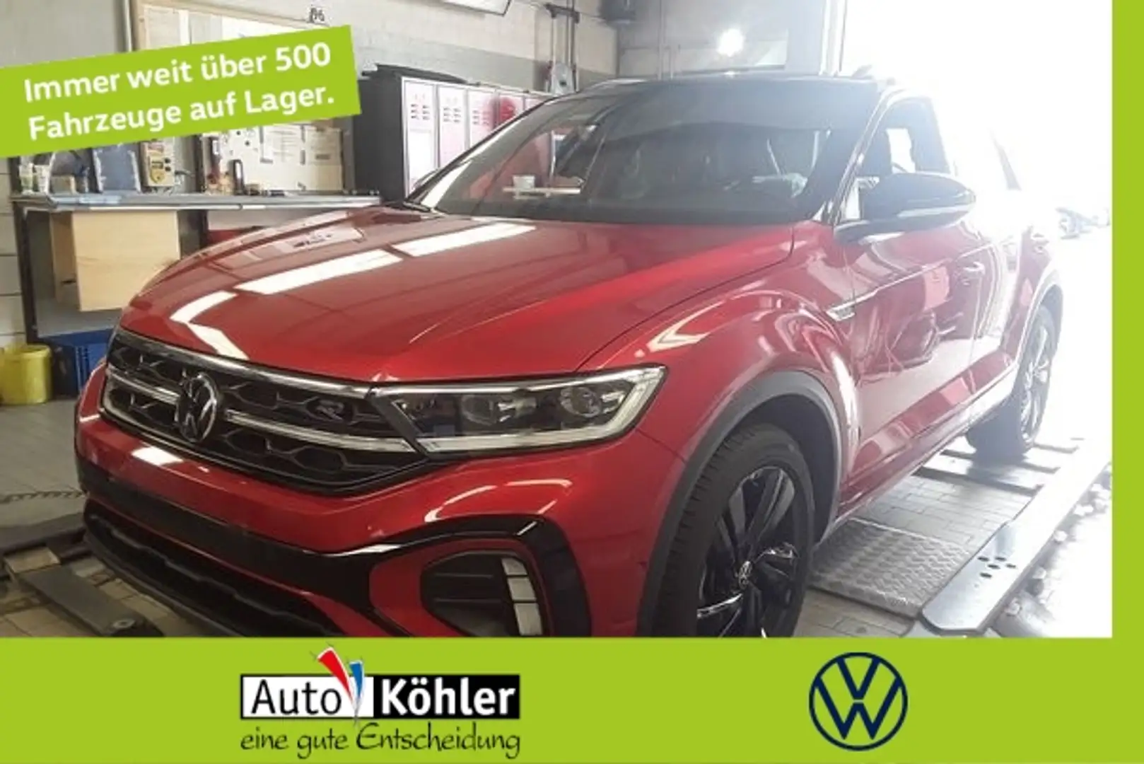 Volkswagen T-Roc R-Line TSi Black+CarPlay+Matrix+ACC+AHK Schwarz - 1