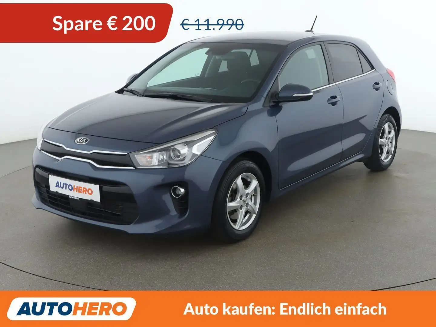 Kia Rio 1.2 Gold Blau - 1