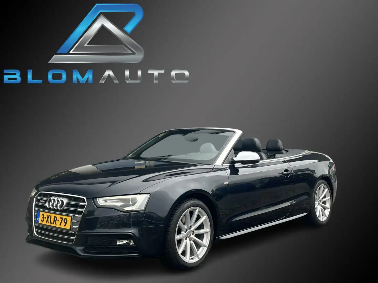 Audi A5 Cabriolet 1.8 TFSI S-LINE NEKVERWARMING+B&O+KEYLES Blau - 1