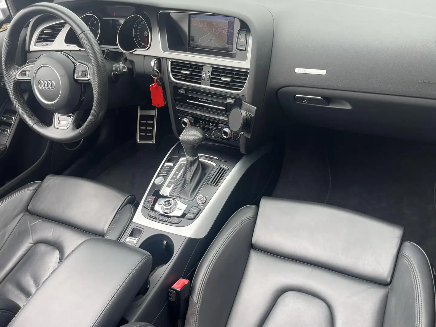 Audi A5 Cabriolet 1.8 TFSI S-LINE NEKVERWARMING+B&O+KEYLES Blau - 2