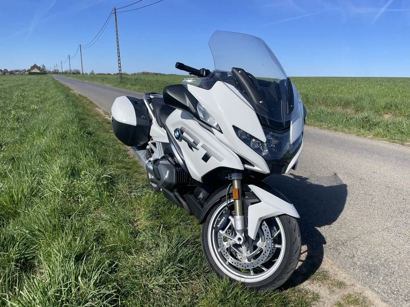 BMW R 1250 RT Weiß - 2