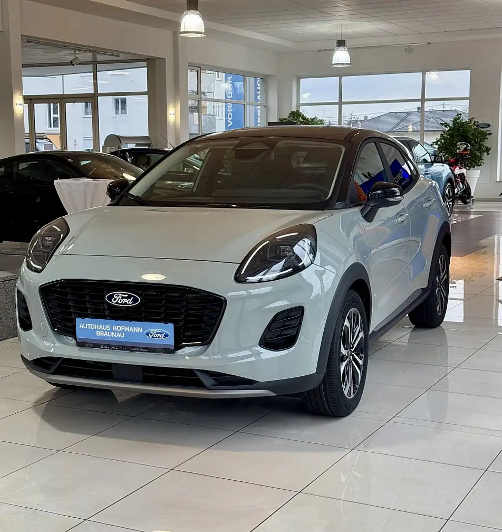 Ford Puma 1,0 EcoBoost Hybrid Titanium Gris - 1