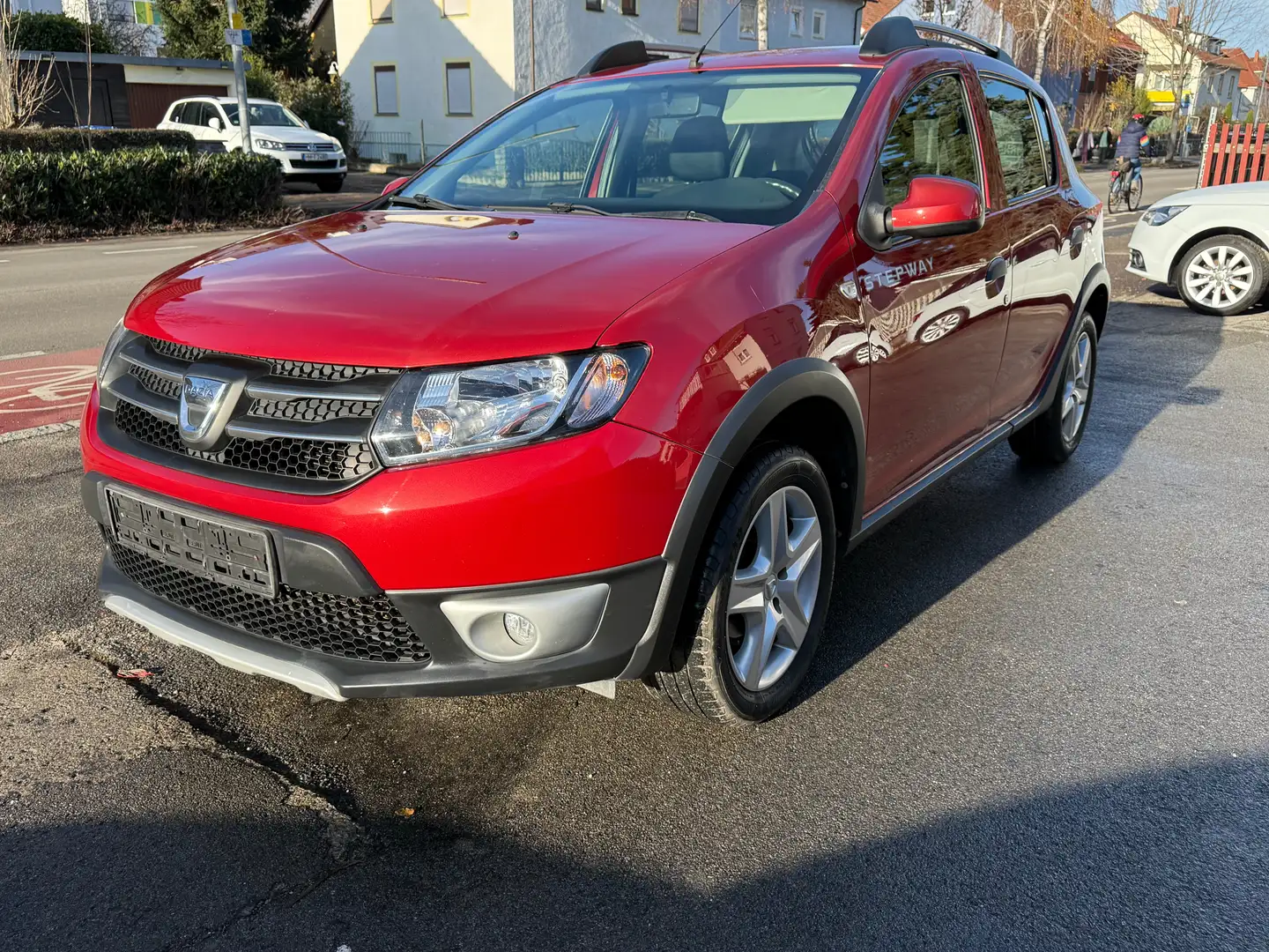 Dacia Sandero Stepway Prestige/Klima/Navi/Sitzheizung/NSW/ALU Rot - 2