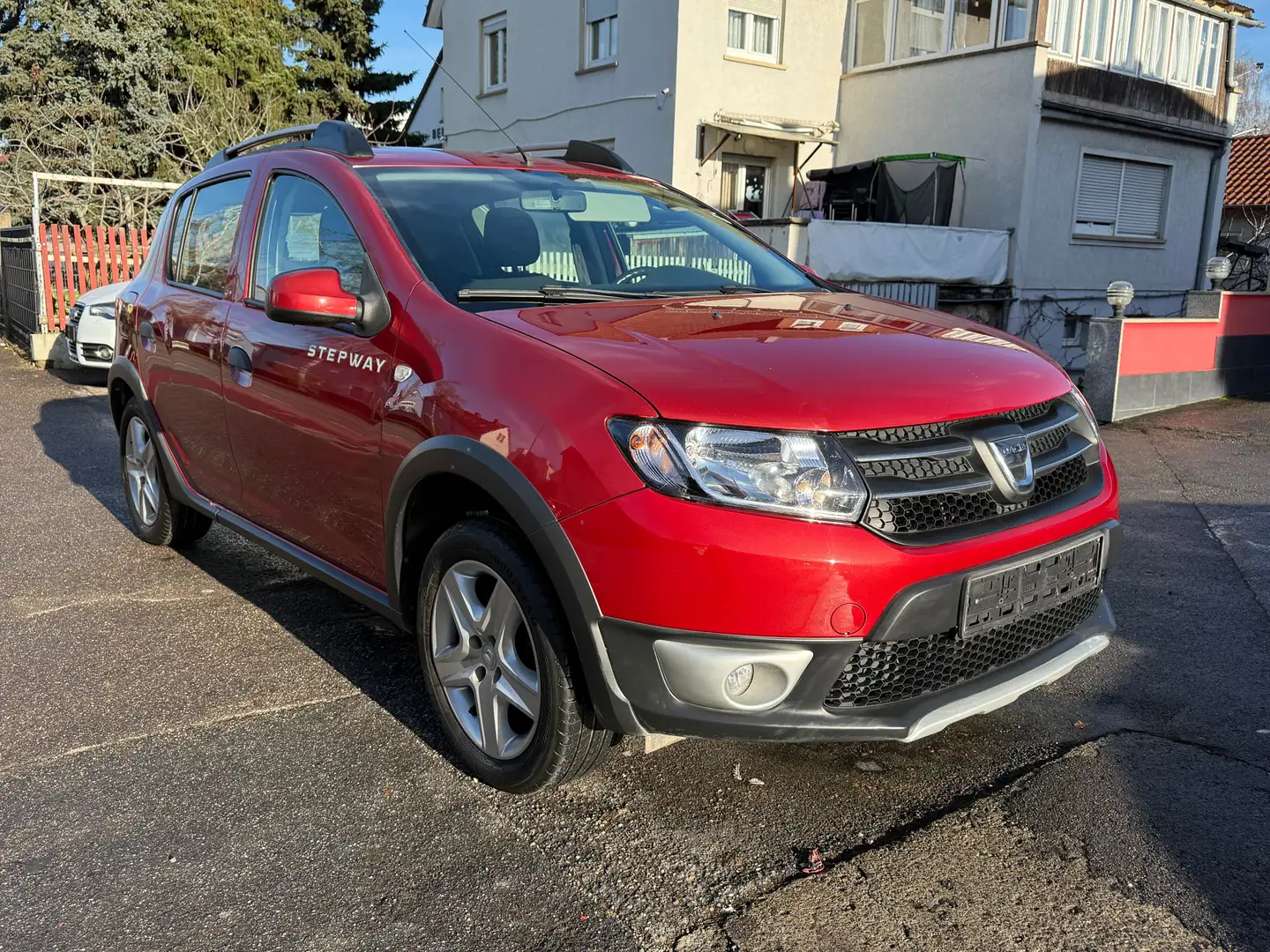 Dacia Sandero Stepway Prestige/Klima/Navi/Sitzheizung/NSW/ALU Rot - 1
