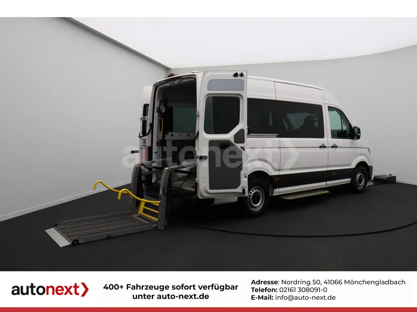 Volkswagen Crafter 35 *ROLLSTUHL-LIFT* KAMERA+STNADHEIZ. 2105 Wit - 1