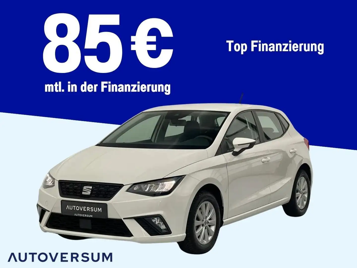 SEAT Ibiza Reference CARPLAY*LED*TEMP*PDC* Wit - 1