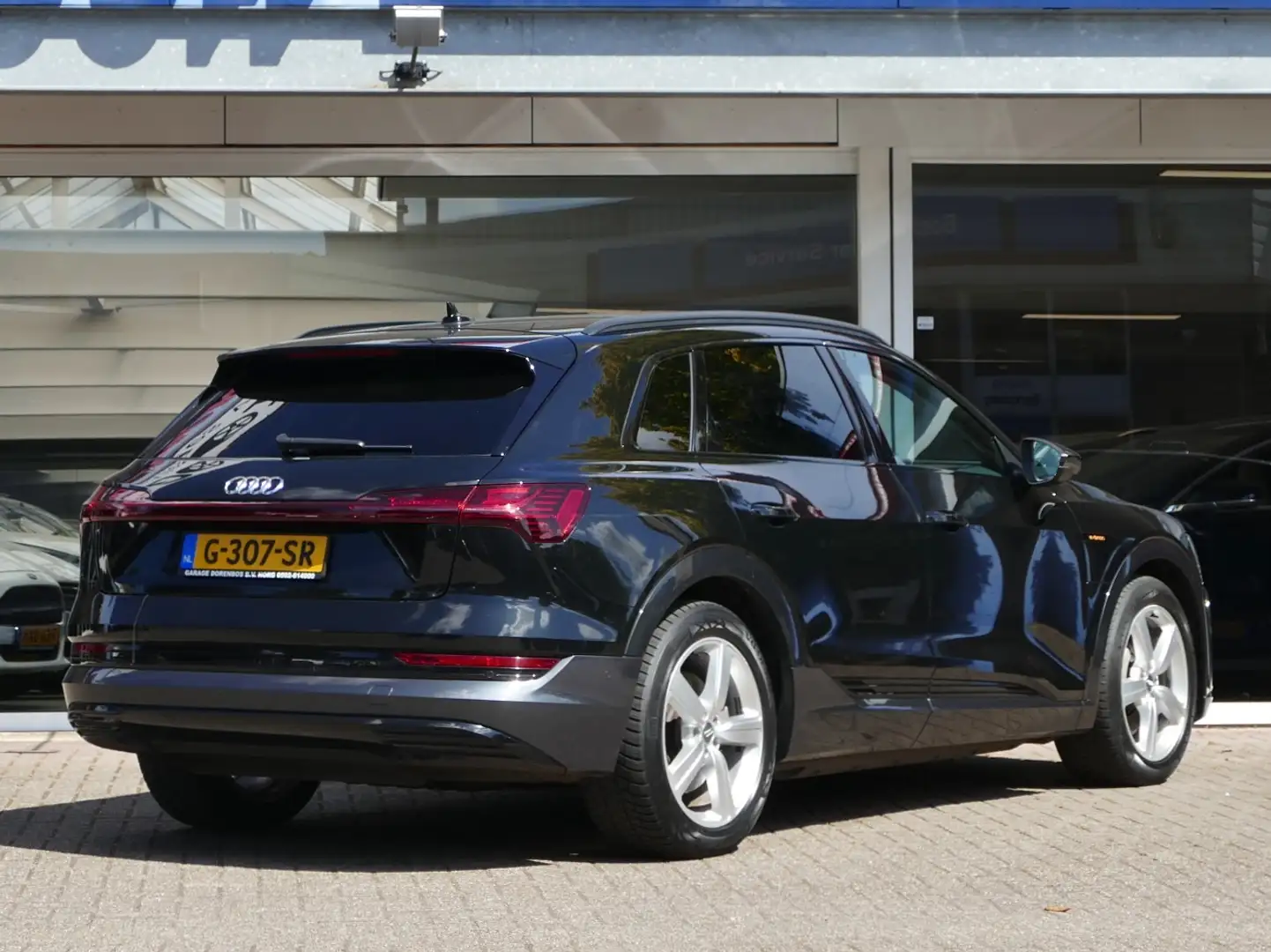 Audi e-tron 55 quattro advanced 95 kWh | panoramadak | leer | Negro - 2