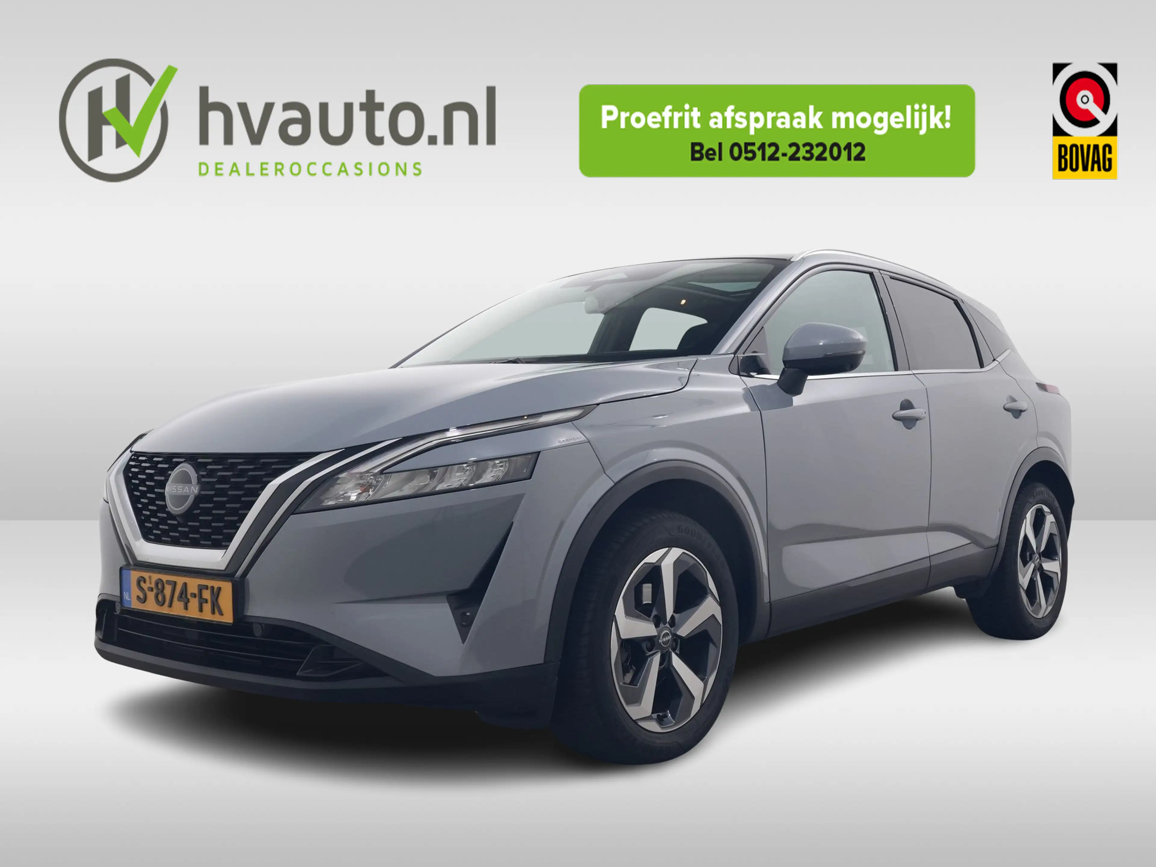 Nissan Qashqai 1.3 MHEV 158PK N-CONNECTA X-TRONIC | Panoramadak |