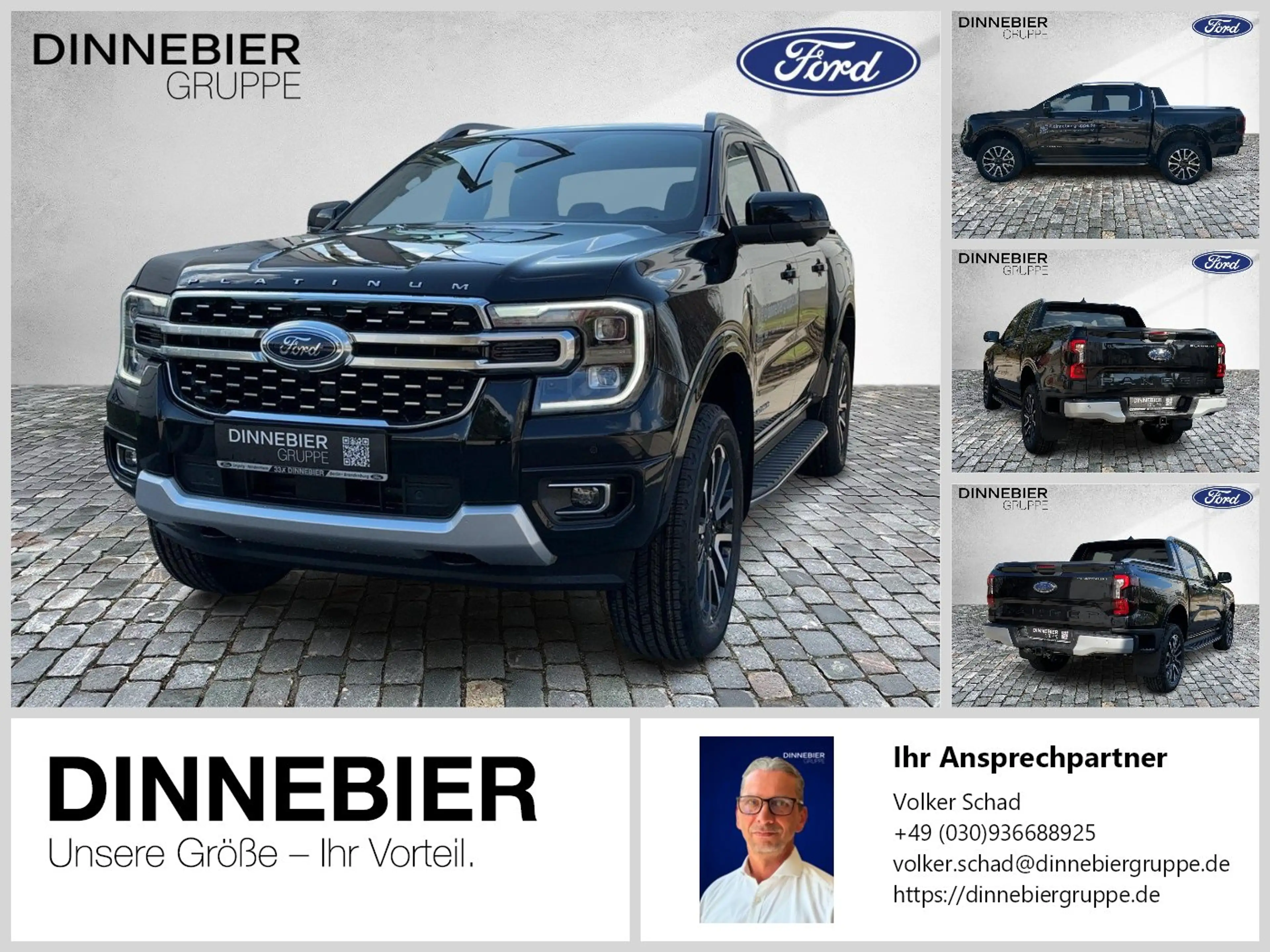 Ford Ranger DoKa 3.0l Ecoblue Platinum 177 kW