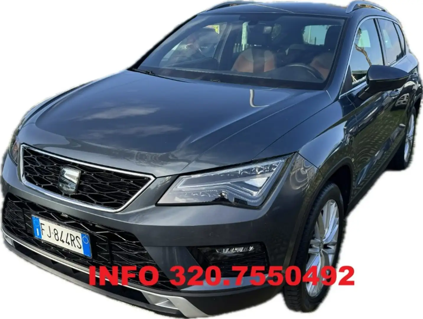 SEAT Ateca 2.0 TDI 190 CV 4DRIVE DSG XCELLENCE KM CERTIFICATI Grigio - 1
