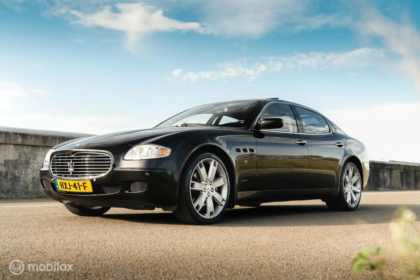 Maserati Quattroporte 4.2 ZF AUTOMAAT OPENDAK ELEK STOELEN XENON PDC CRU Noir - 2
