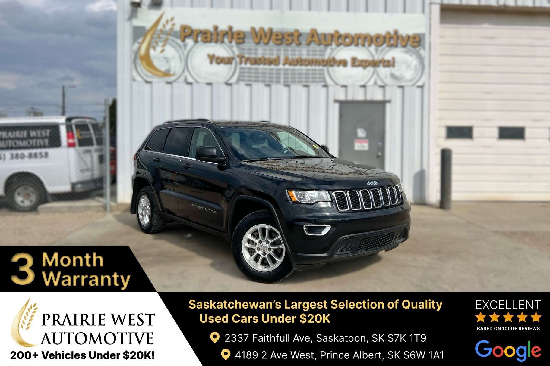 2018 Jeep Grand Cherokee Laredo AWD | Command Start | Reverse Camera