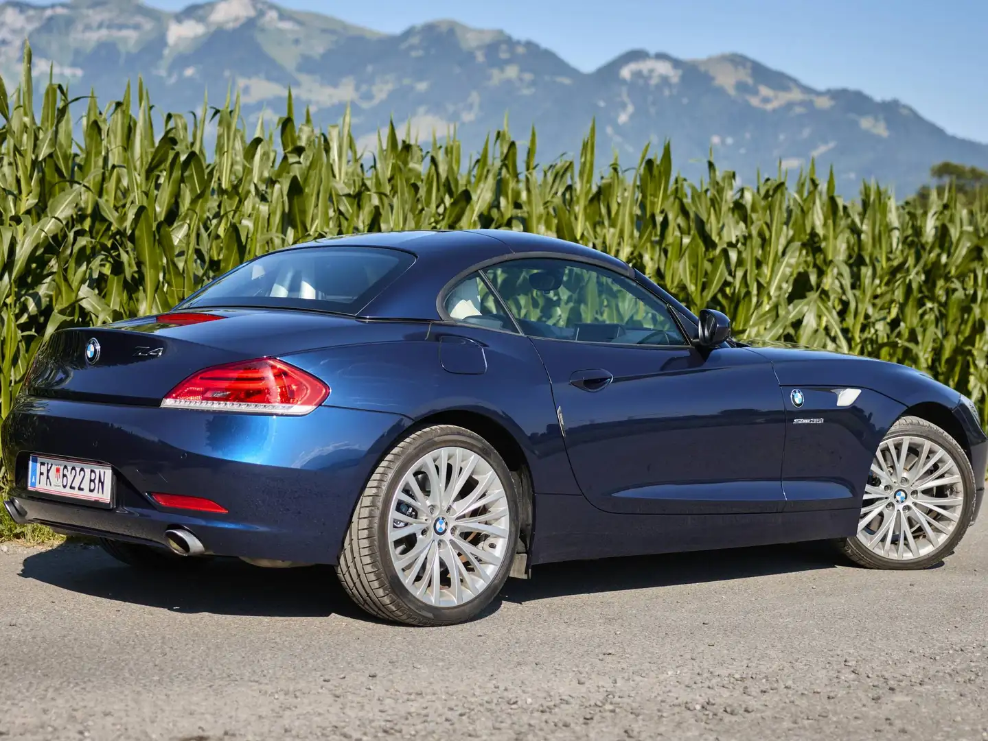 BMW Z4 BMW Z4 Roadster sDrive 35i DKG nur 60.124 km -Topausstattung Tiefseeblau Metallic Blau - 2