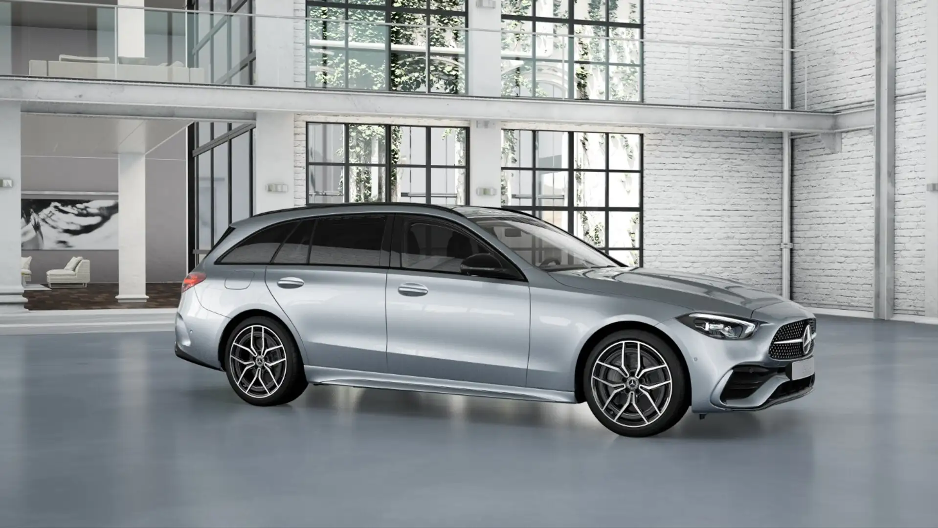 Mercedes-Benz C 200 T 4MATIC Navi,Rückfahrkamera,Klimaautomatik, Zilver - 2