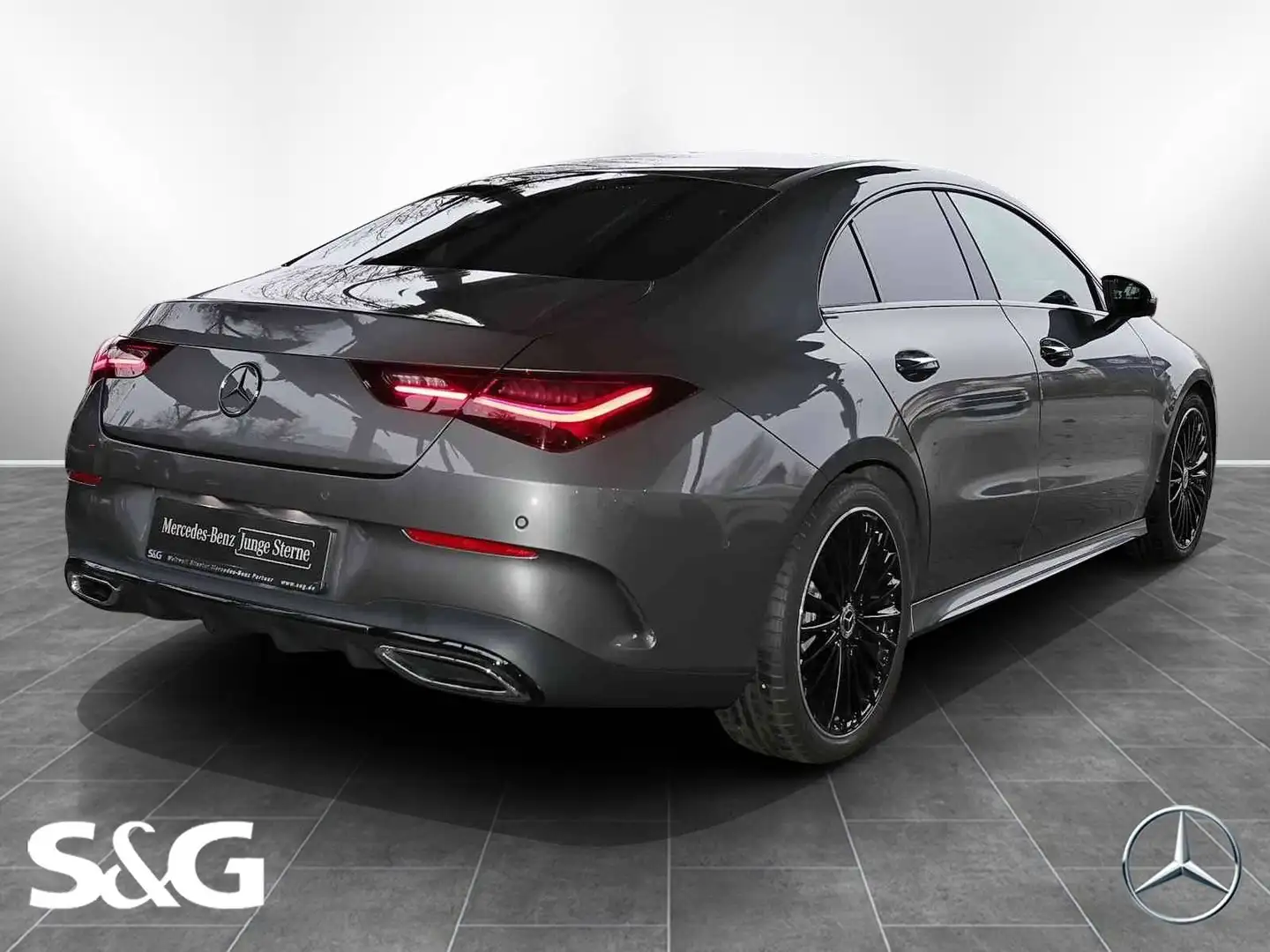 Mercedes-Benz CLA 200 Coupé AMG 19 ZOLL+MULTIBEAM+NIGHT PAKET Gris - 2