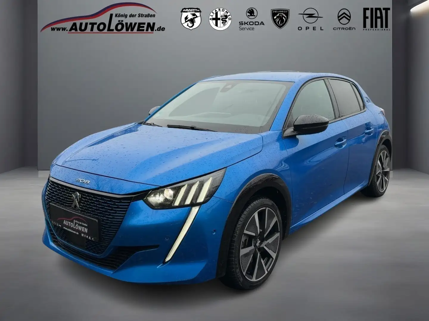 Peugeot e-208 (e-) 136 GT Bleu - 1