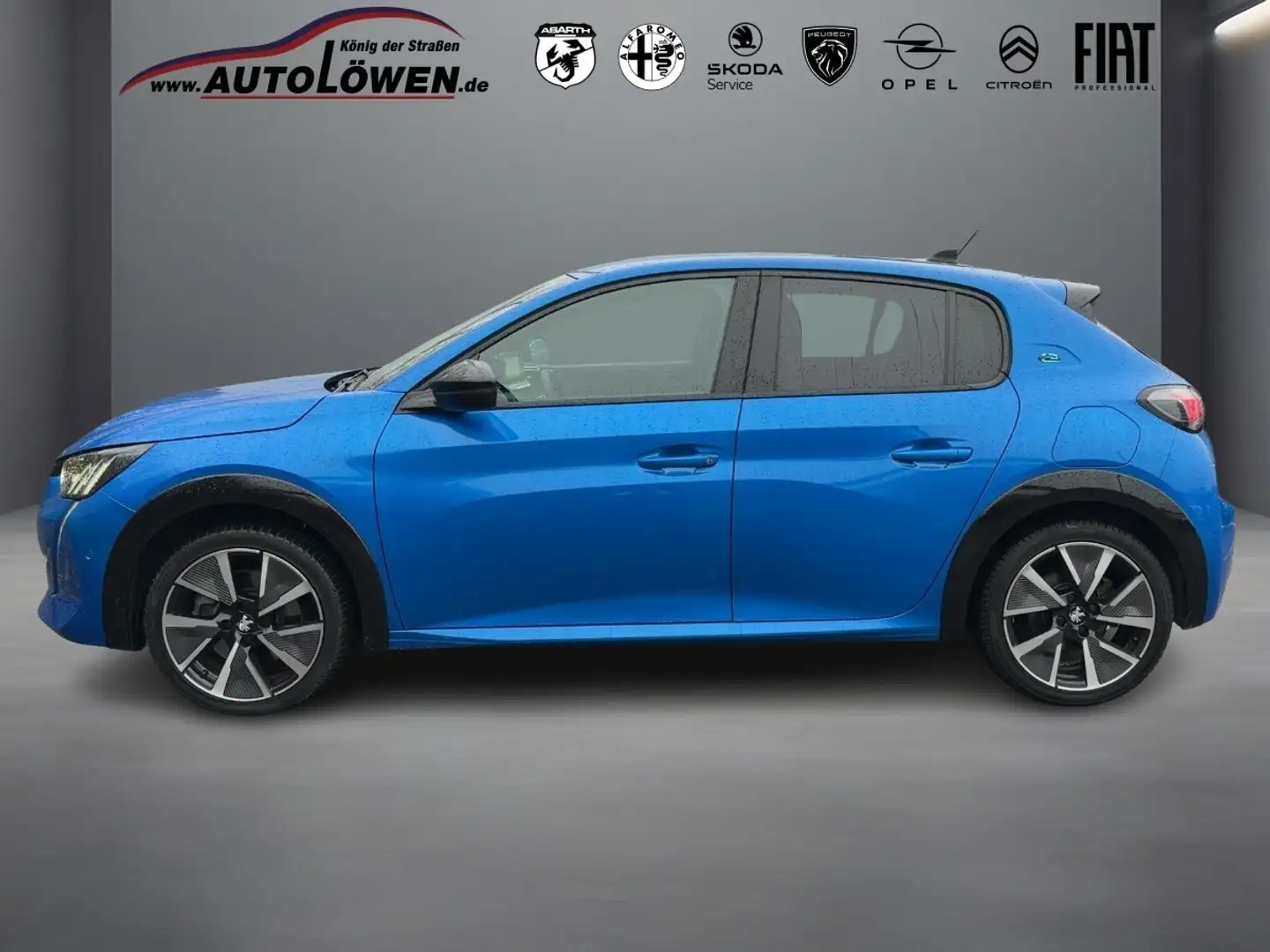 Peugeot e-208 (e-) 136 GT Bleu - 2