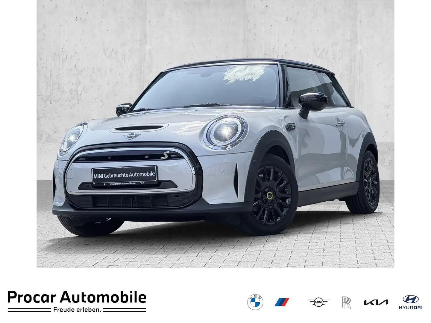 MINI Cooper SE LED Navi CarPlay Pano PDC DAB Klimaaut. Срібний - 1