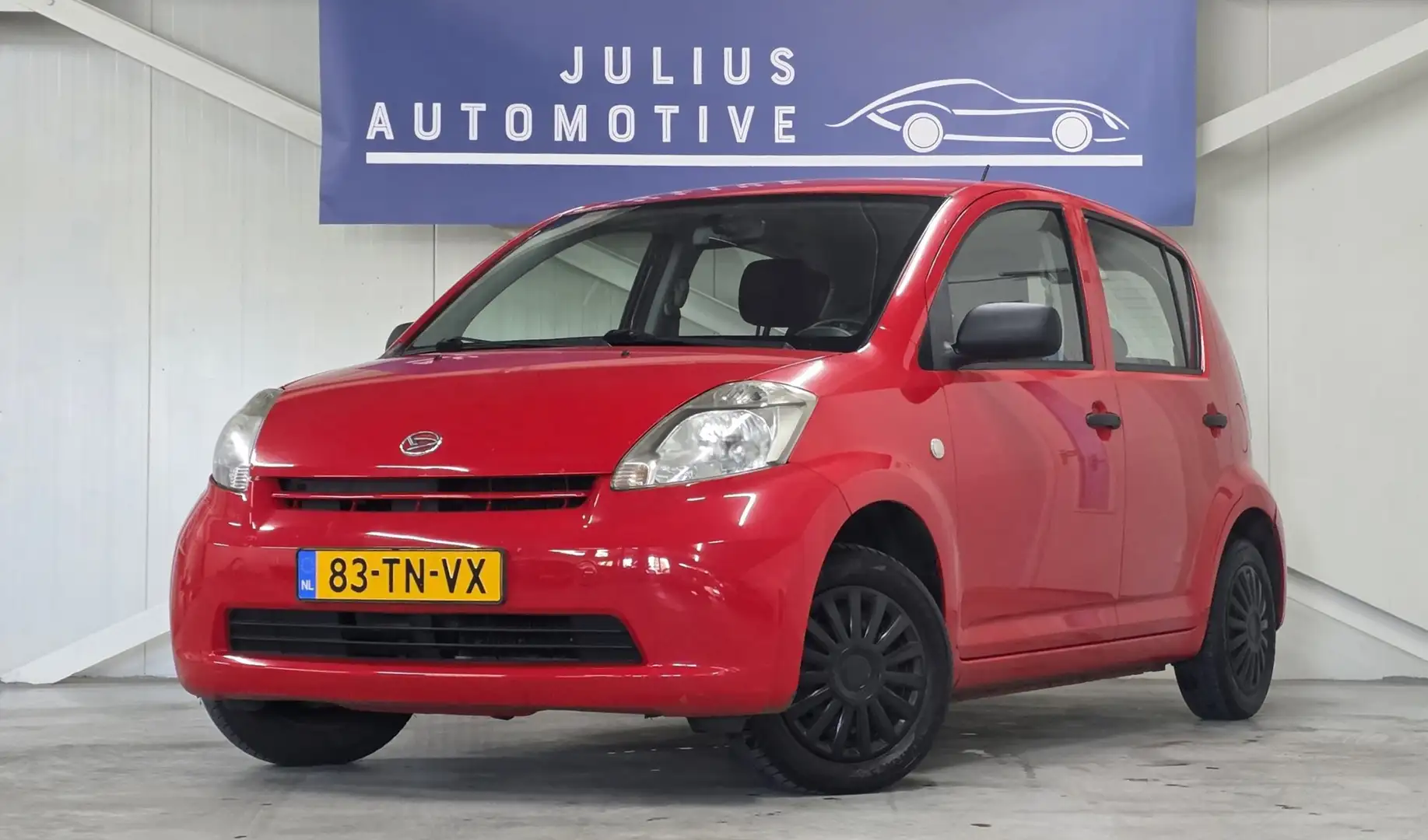 Daihatsu Sirion 2 1.0-12V Trend 5DRS APK 09-2027 Elektr. Ramen Gar Rot - 1