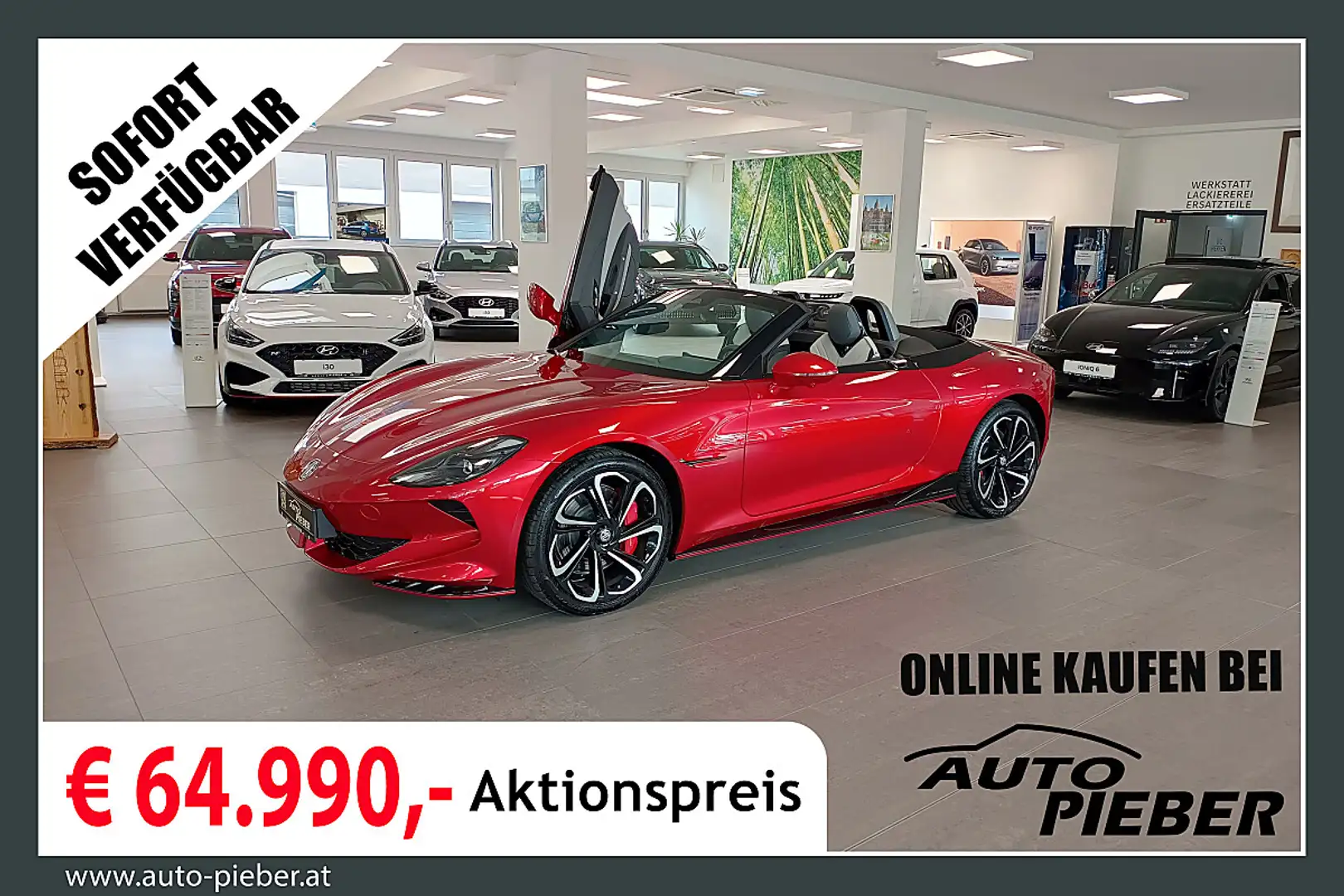 MG Cyberster GT 77kWh *LED*BOSE*ACC*Navi* Rot - 1