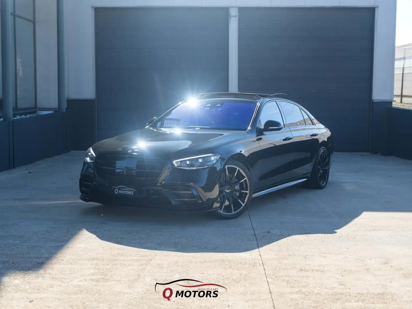 Mercedes-Benz S 580 S 580e L PHEV-BRABUS-LED-360-SOFTCLOSE-PANO-ACC Schwarz - 1