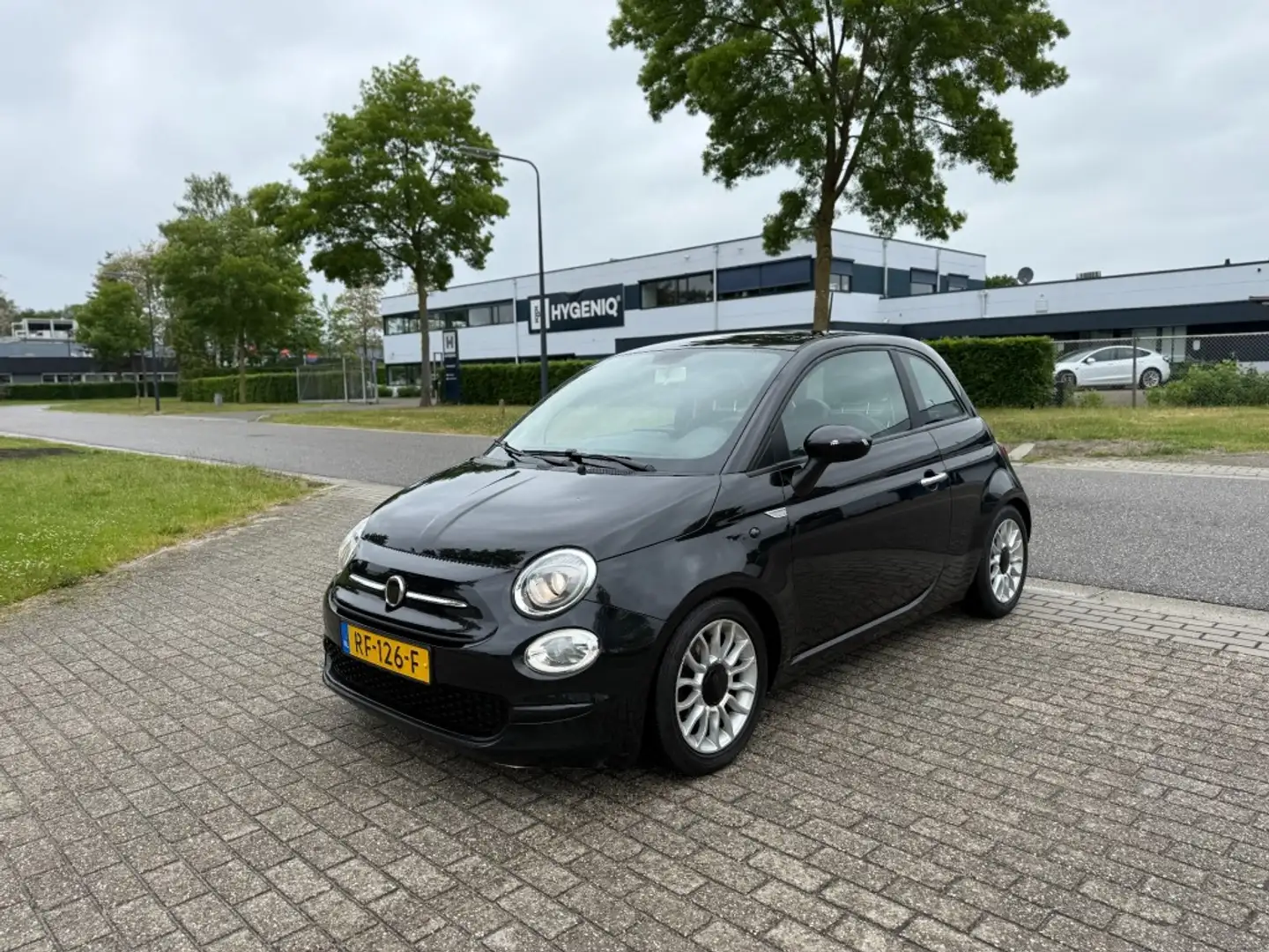 Fiat 500 1.2 Popstar Airco Nap Zwart - 2