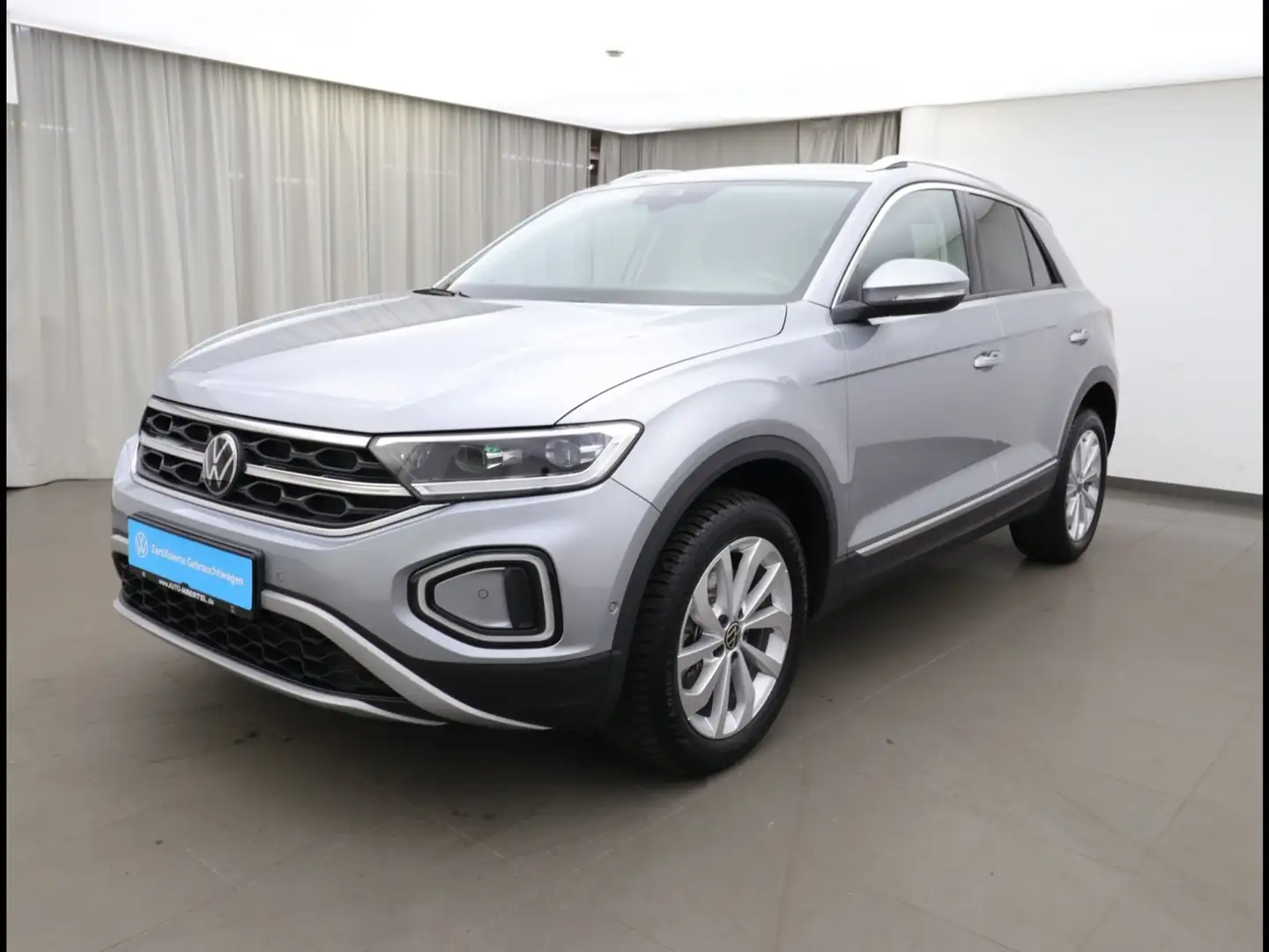 Volkswagen T-Roc STYLE 2.0 TDI DSG (+EURO6+ACC-RADAR) Navi Silber - 2