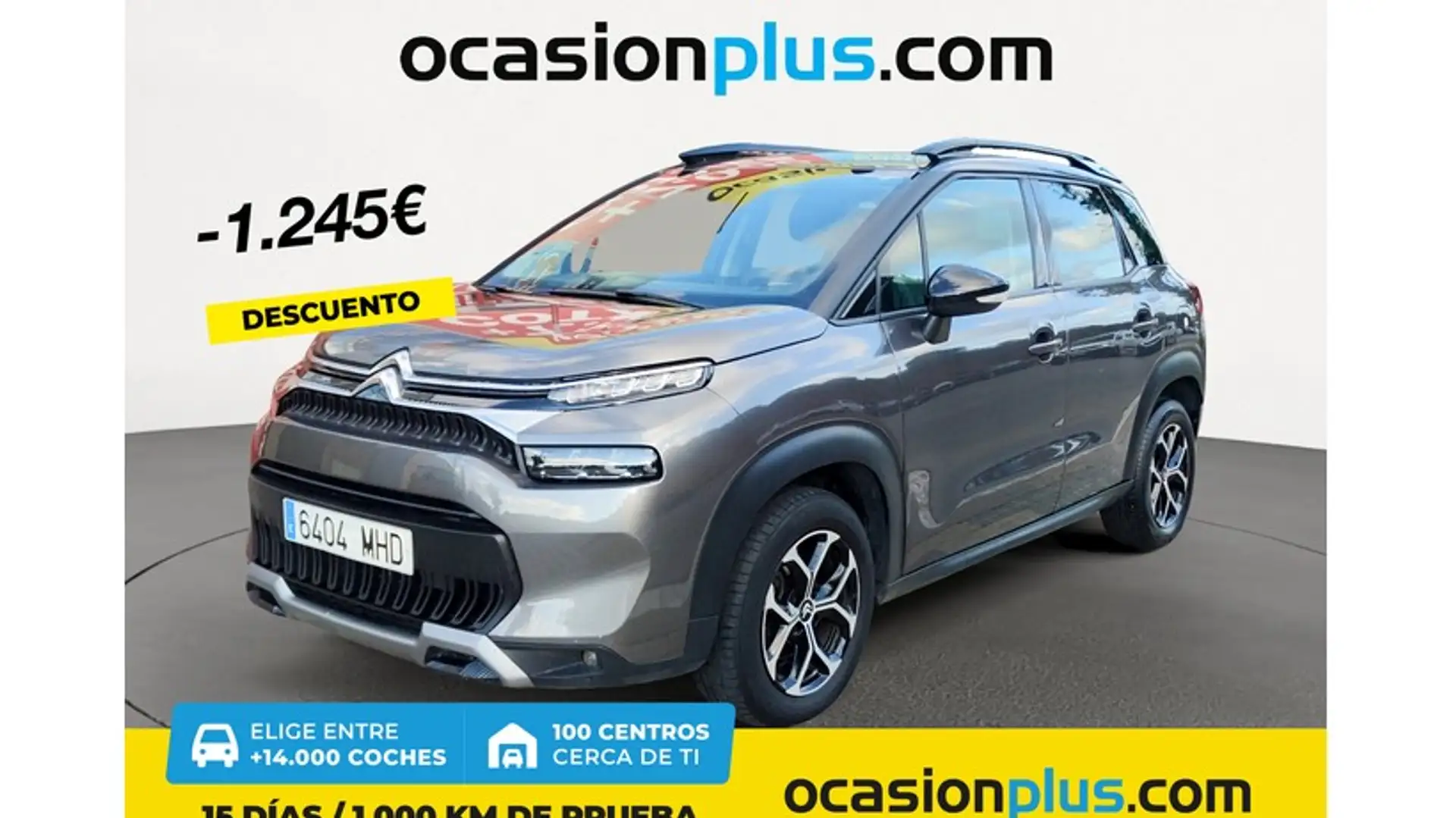 Citroen C3 Aircross Puretech S&S Shine 110 Gris - 1