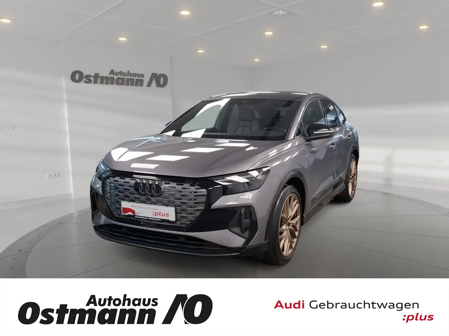 Audi Q4 e-tron Q4 Sportback 40 e-tron S-Line ACC SHZ RFK Matrix Gris - 1