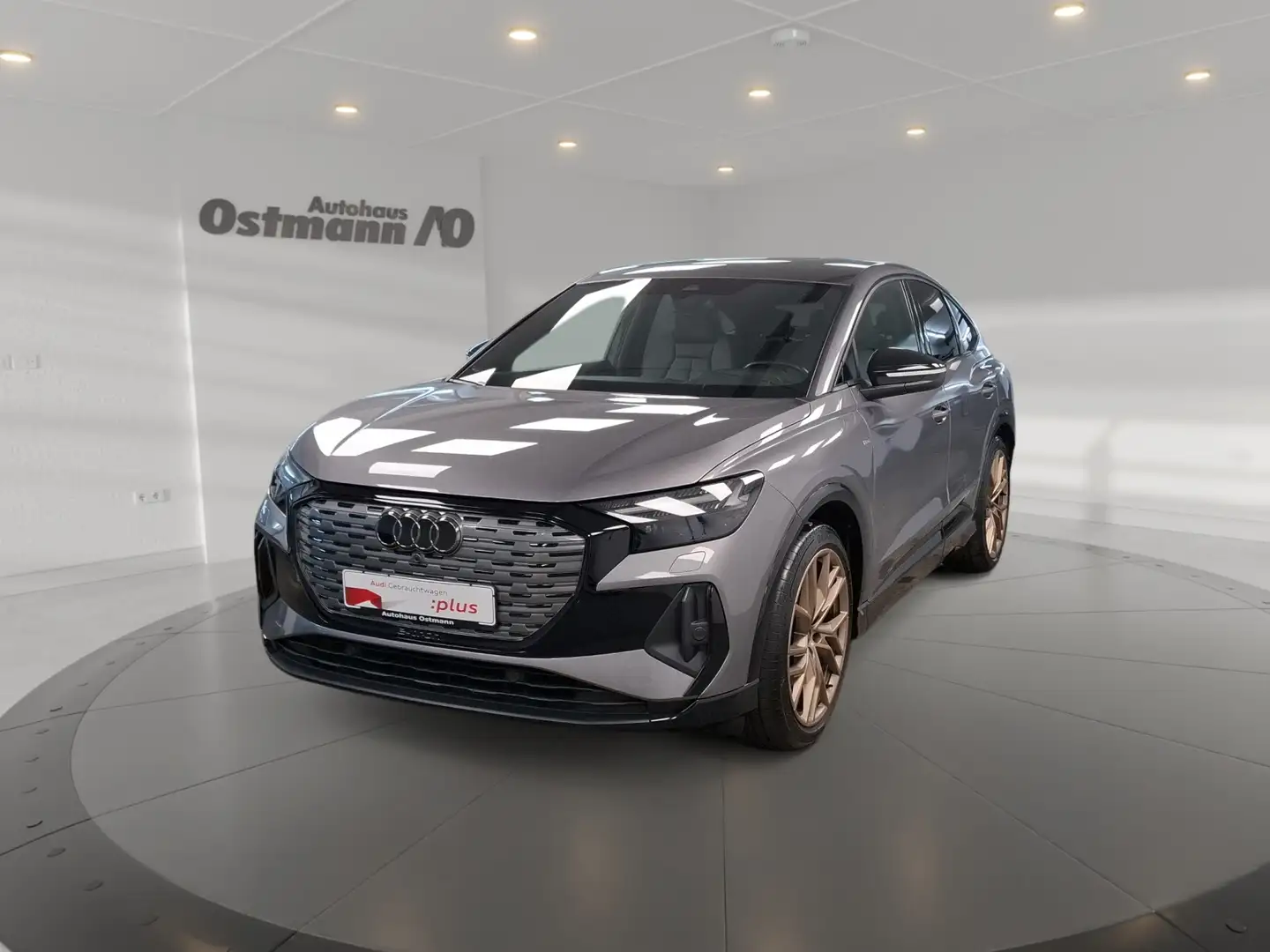 Audi Q4 e-tron Q4 Sportback 40 e-tron S-Line ACC SHZ RFK Matrix Gris - 2