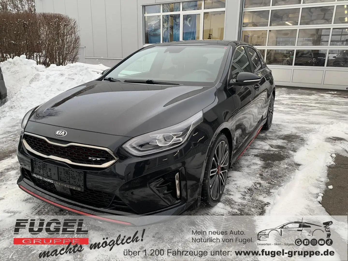 Kia Ceed / cee'd 1.6 TGDI GT Sound|Navi|LED Schwarz - 1