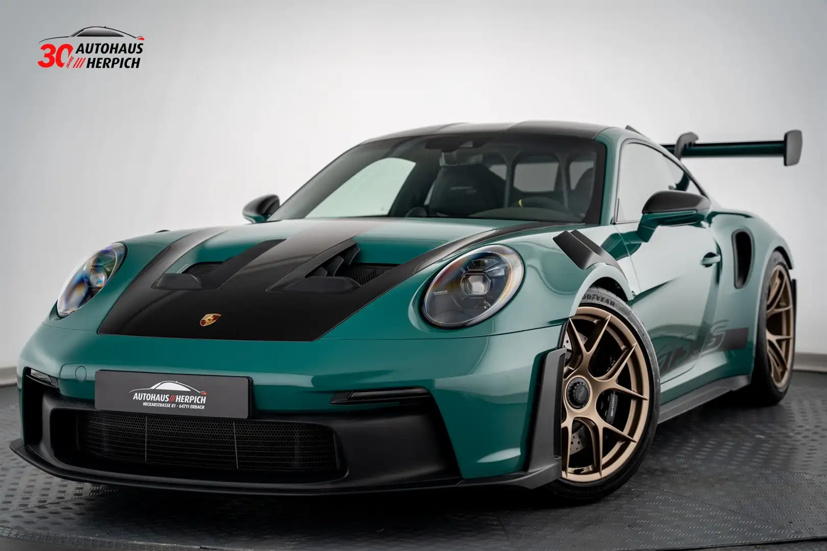 Porsche 992 GT3RS Weissach CS PTS Smyrnagreen Lift MwSt. Grün - 1