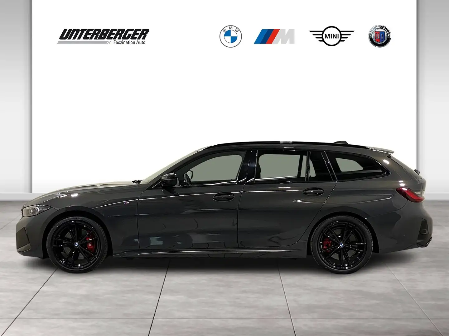 BMW 340 M340d xDrive Touring AHK ACC DA+ PA+ 360° HUD Grau - 2