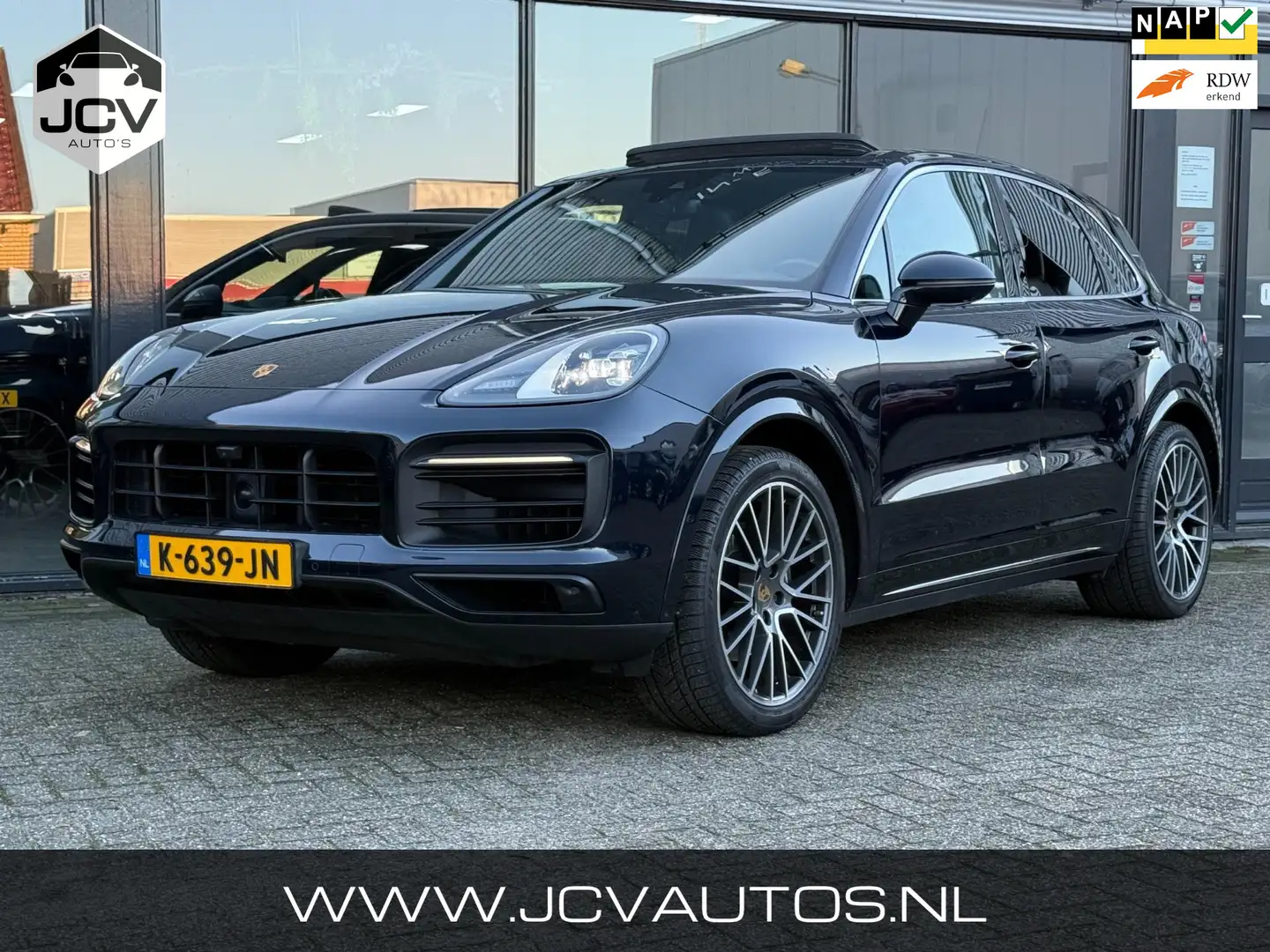 Porsche Cayenne 3.0 E-Hybrid Sport-Design/Pano/Trekh/Luchtv Blau - 1