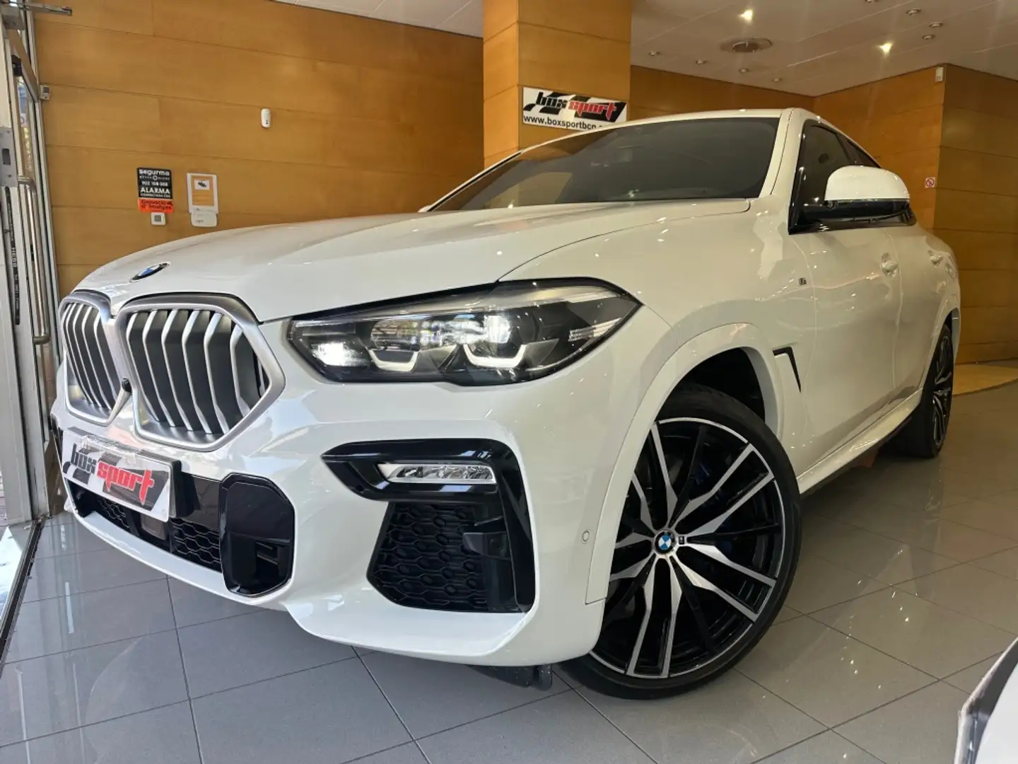 BMW X6 xDrive 40dA Blanc - 1