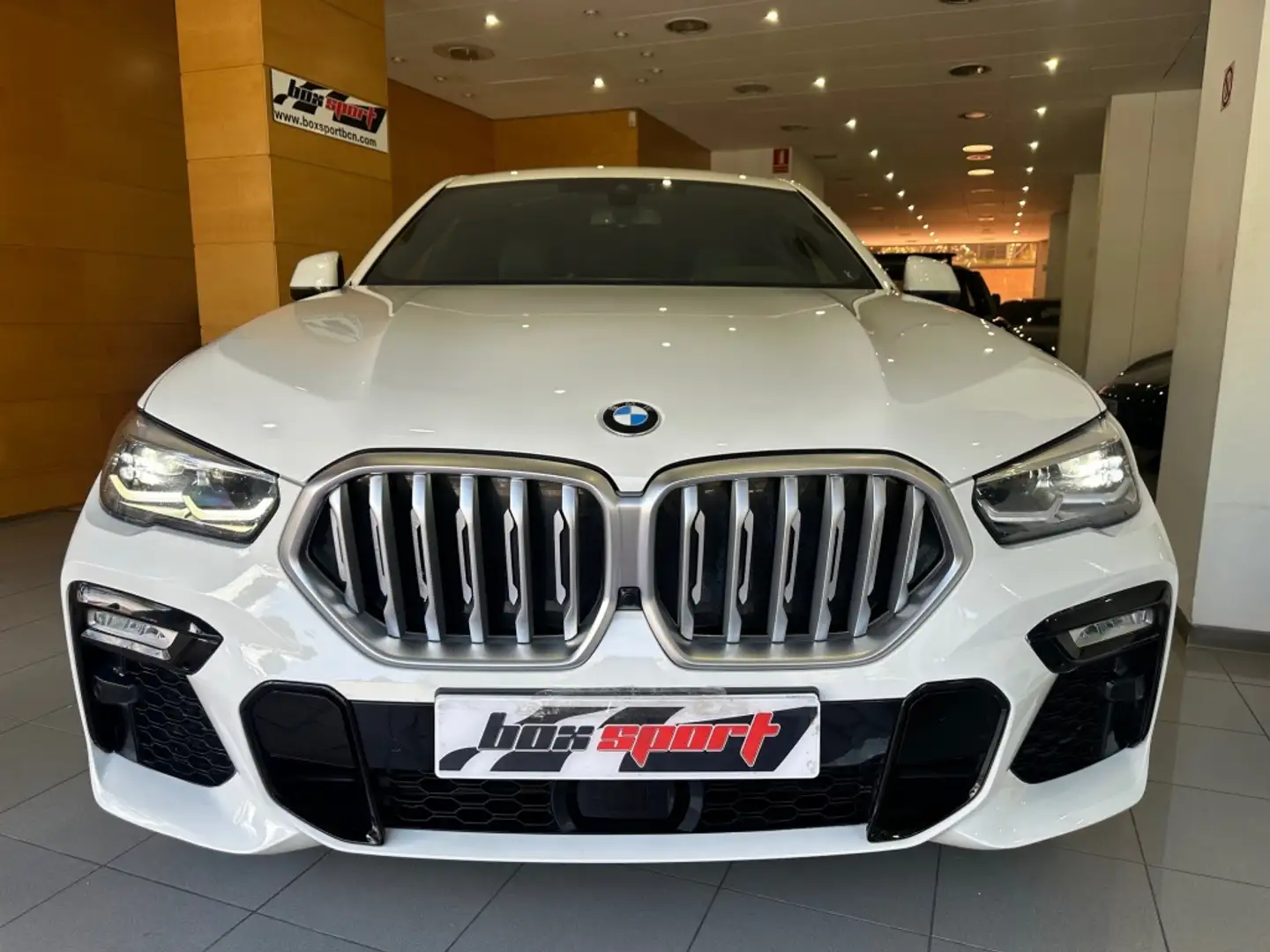 BMW X6 xDrive 40dA Blanc - 2
