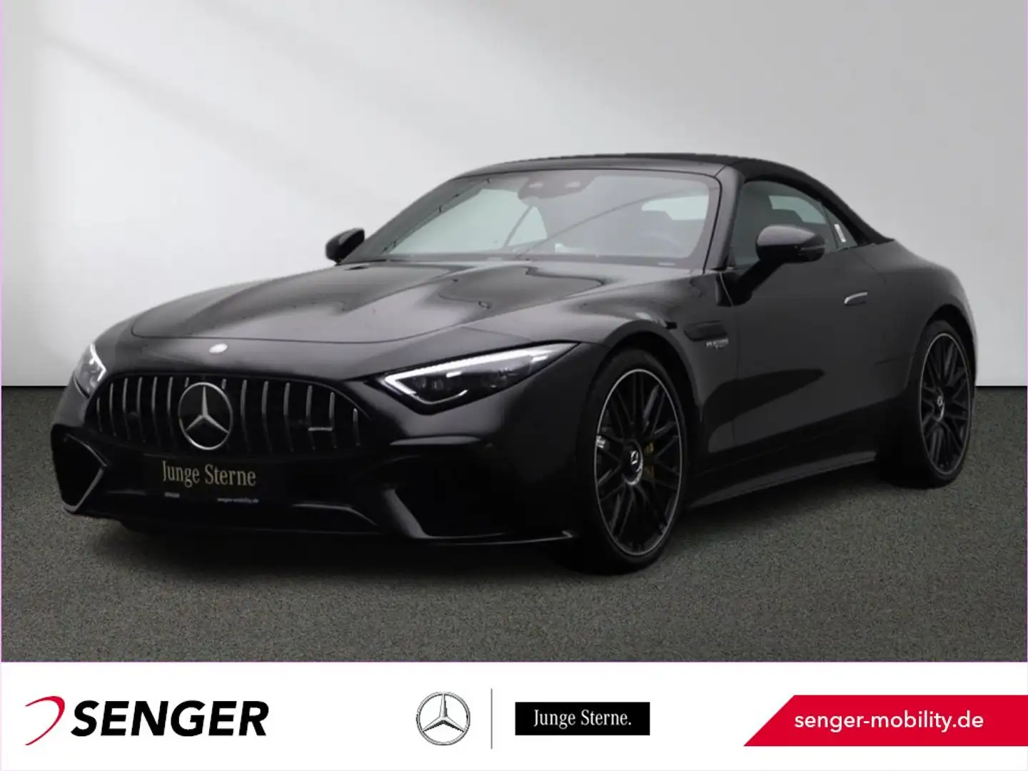 Mercedes-Benz SL 63 AMG 4M+ Distronic Burmester HeadUp 360°-K. Nero - 1