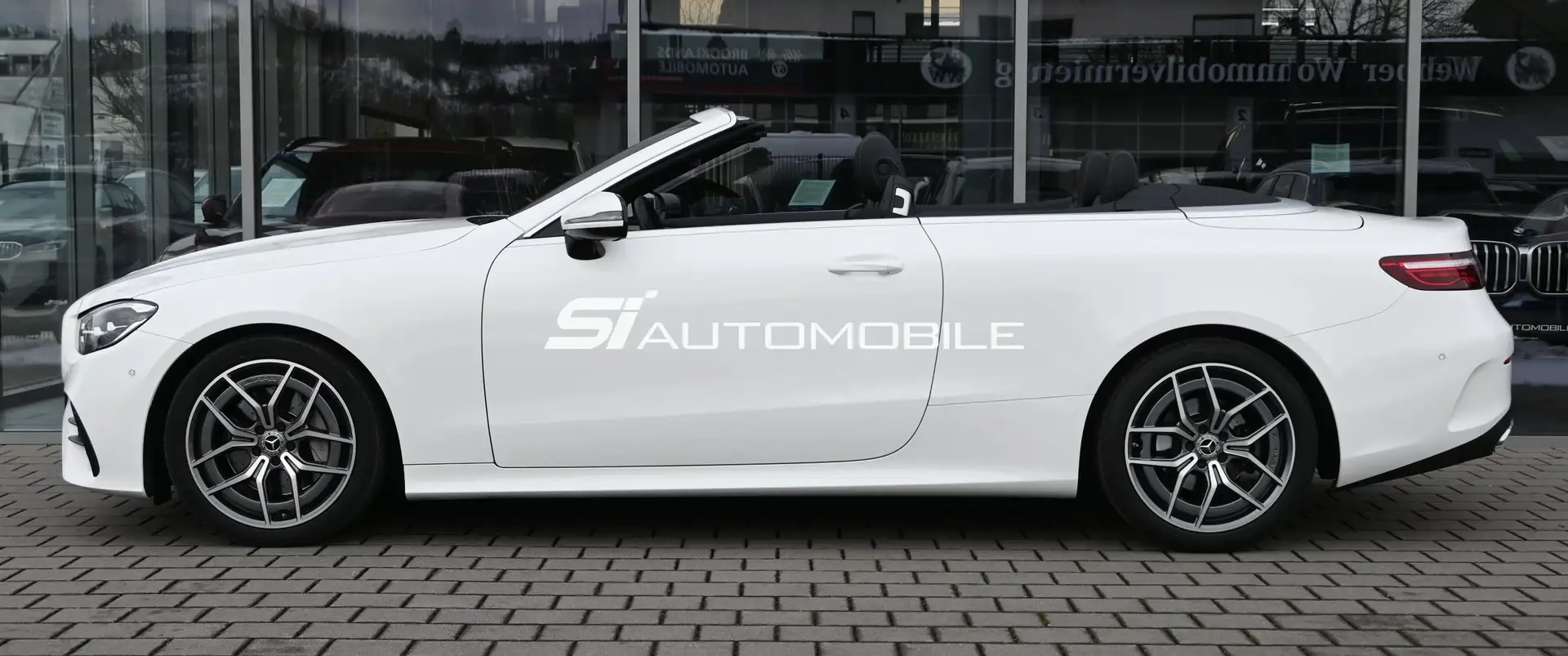 Mercedes-Benz E 220 d Cabrio 2x AMG *ACC*STANDHEIZ.*8-FACH*WIDESCREEN* Weiß - 2