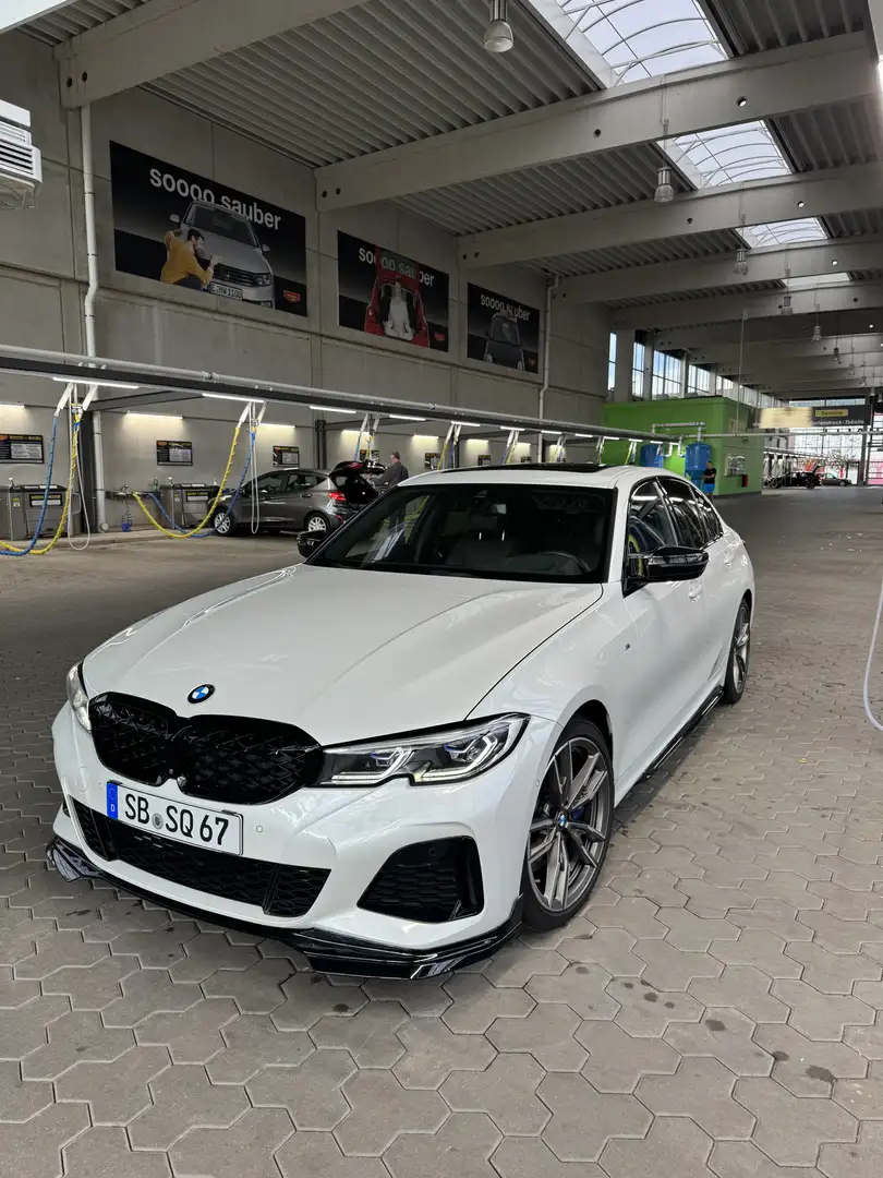 BMW 340 M340i H&K, Laser, Vollleder,M perf., Schiebedach - 2