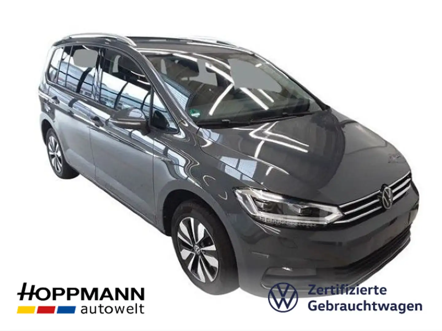 Volkswagen Touran nza 1.5 TSI DSG AHK 7-Sitze LED Navi Grau - 1