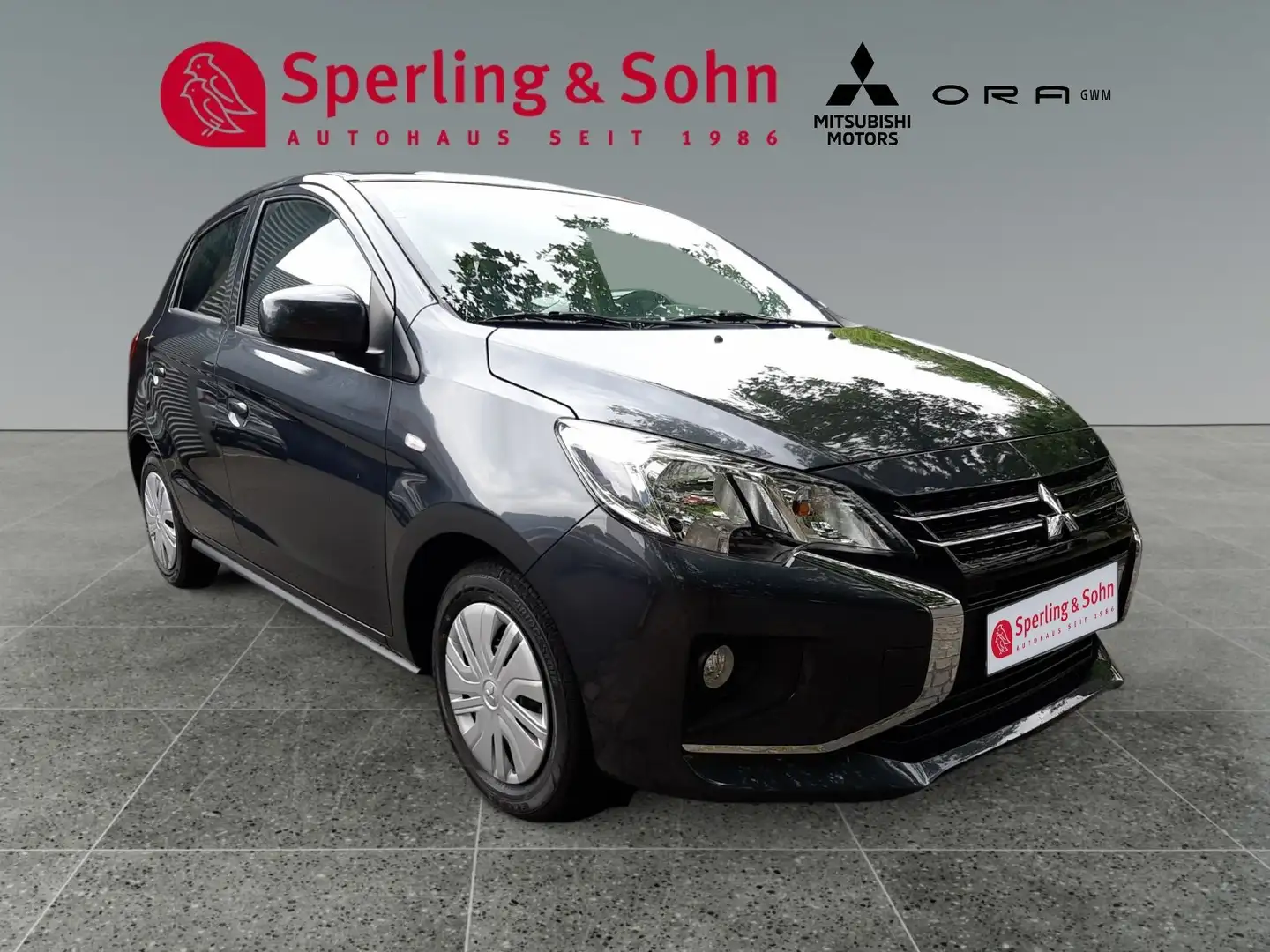 Mitsubishi Space Star 1.2 Select MJ 23 FSE, Herstellergarantie, Klima Grau - 1