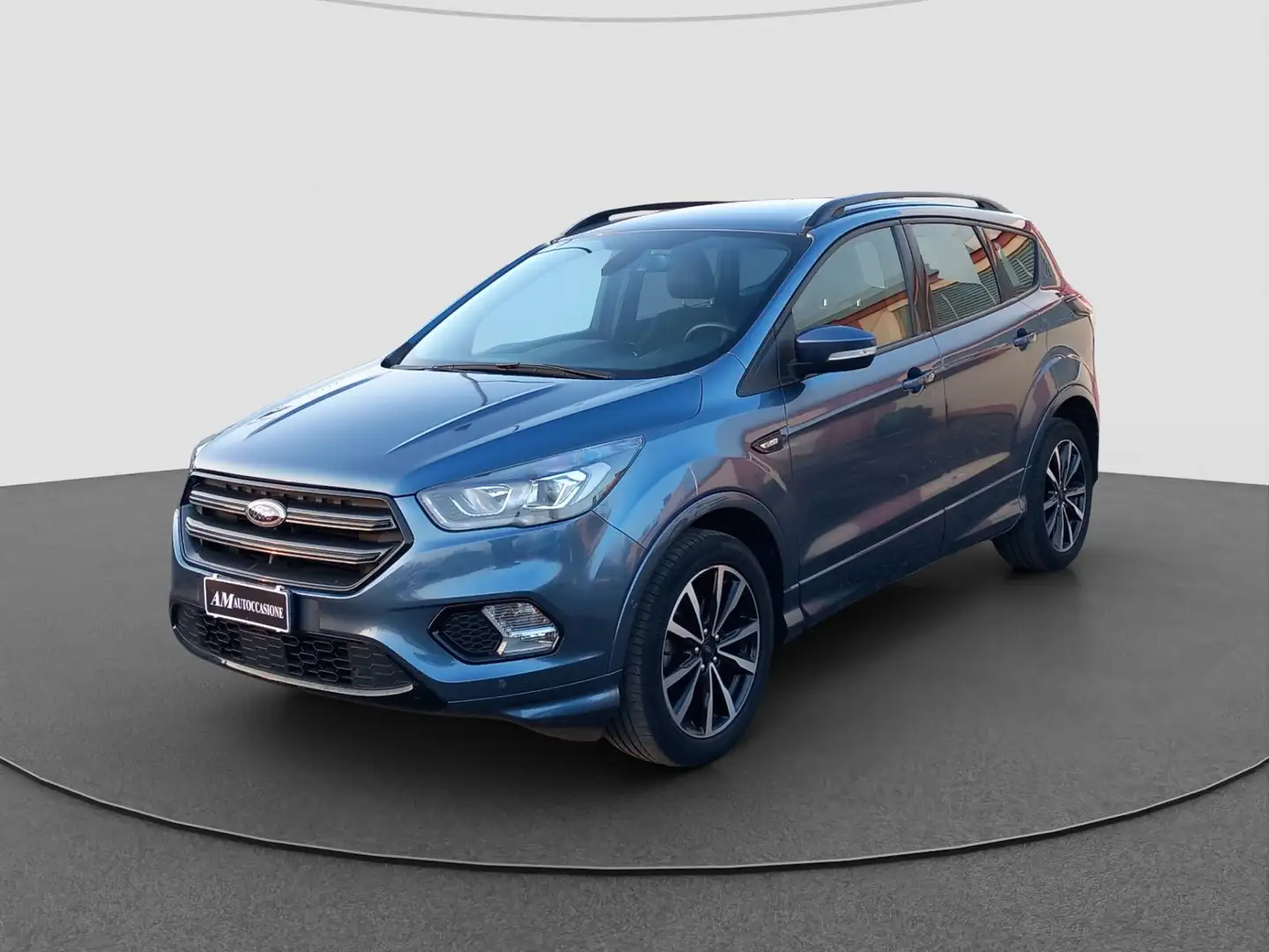 Ford Kuga 1.5 ecoboost ST-Line s&s OK PER NEO PATENTATI Blauw - 1
