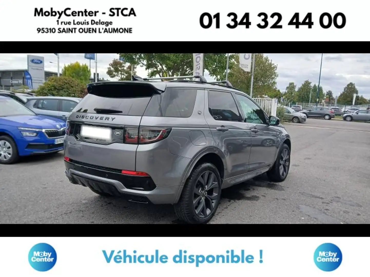 Land Rover Discovery Sport P200 Flex Fuel R-Dynamic S AWD BVA Mark VI Gris - 2