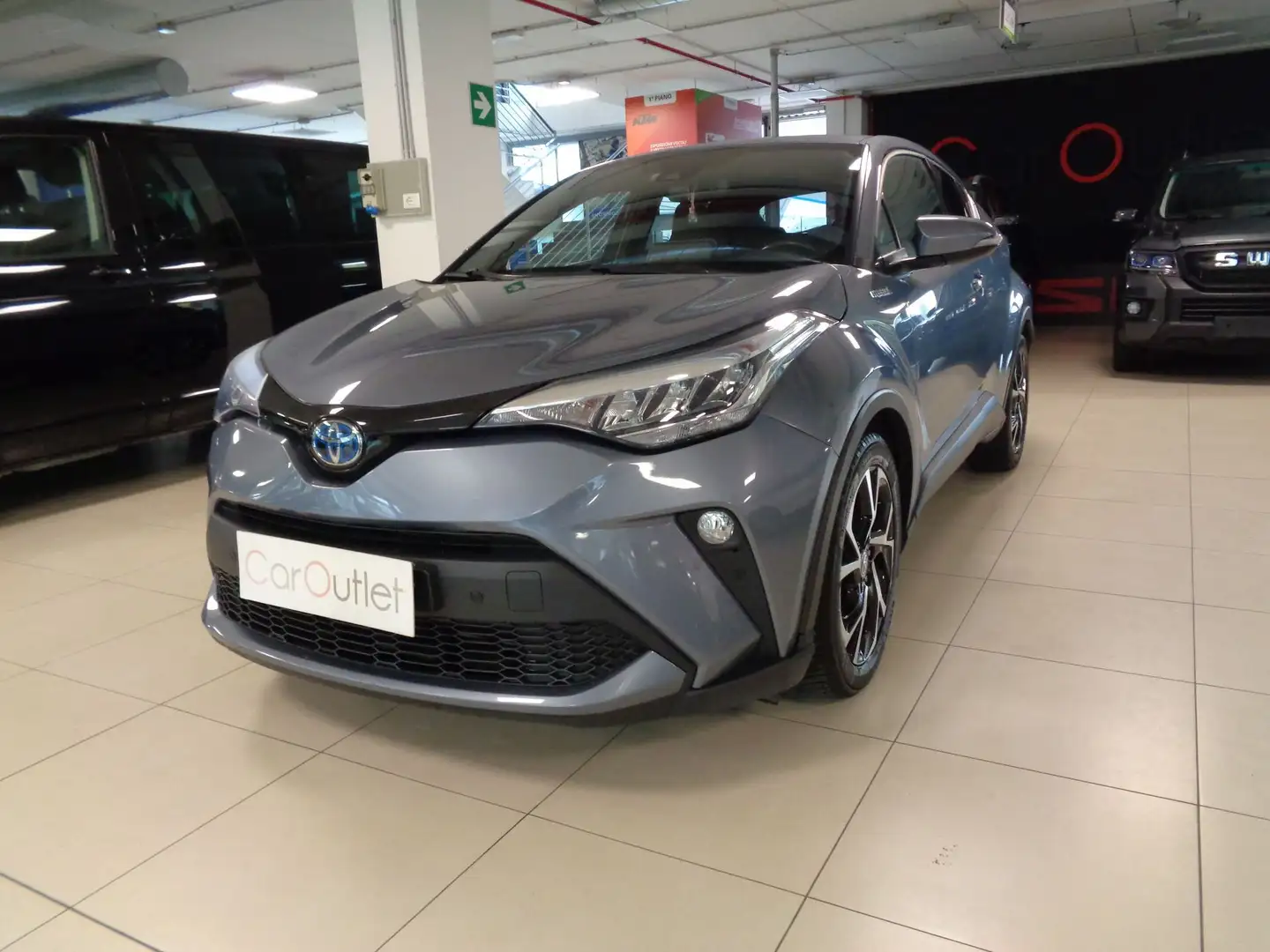 Toyota C-HR C-HR 2.0 Hybrid E-CVT Morebusiness Blu/Azzurro - 1