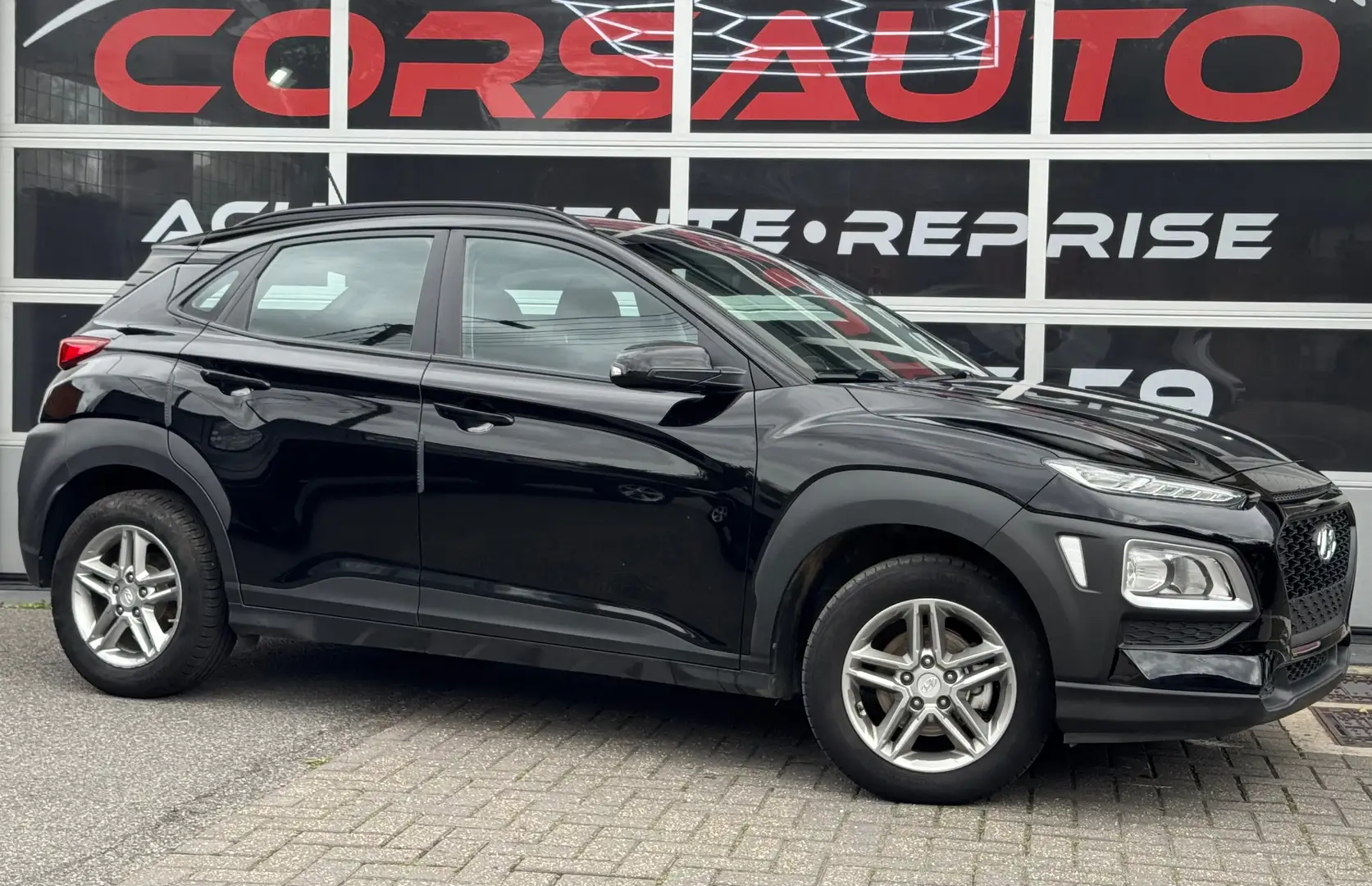 Hyundai KONA Kona 1.0 T-GDi Twist NAVI APP CAM CRUISE JA TEL Noir - 2