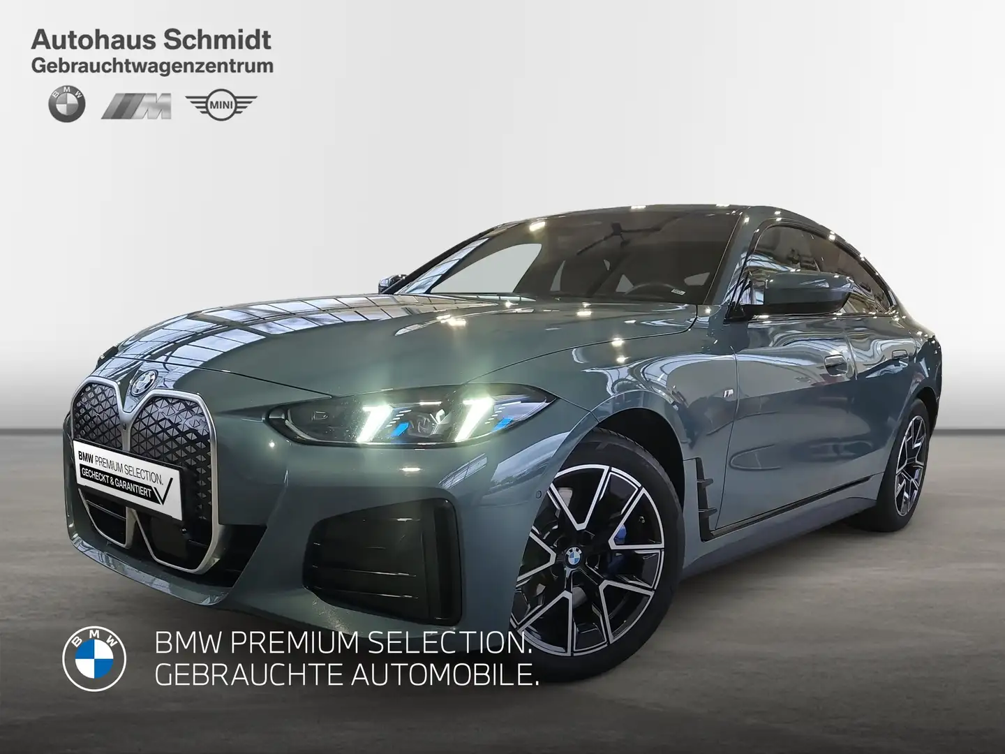 BMW i4 xDrive40 Gran Coupé 466€ netto/mtl.*M Sportpaket*L Grün - 1