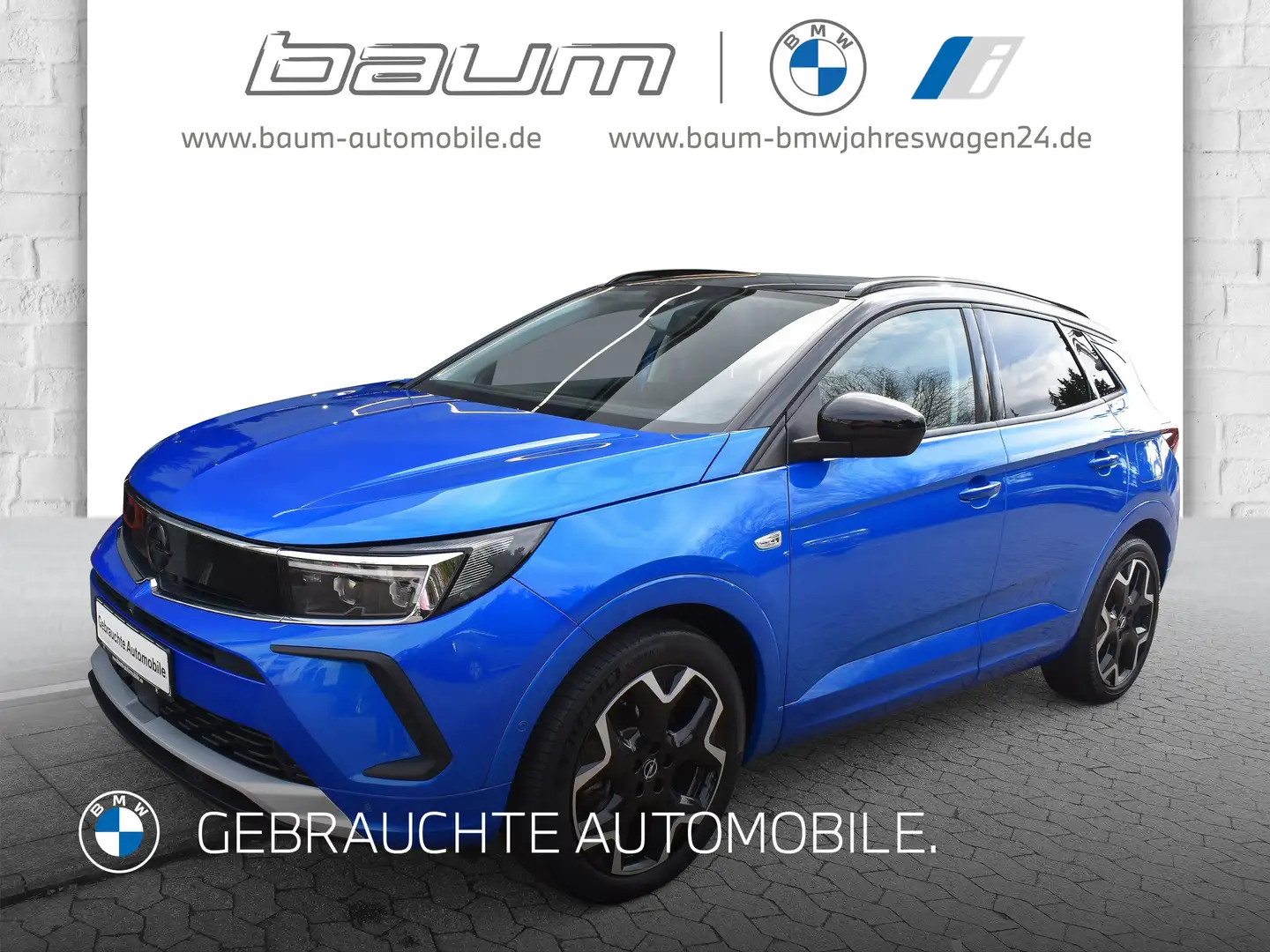 Opel Grandland Hybrid4 1.6 DI Ultim DAB Blau - 1