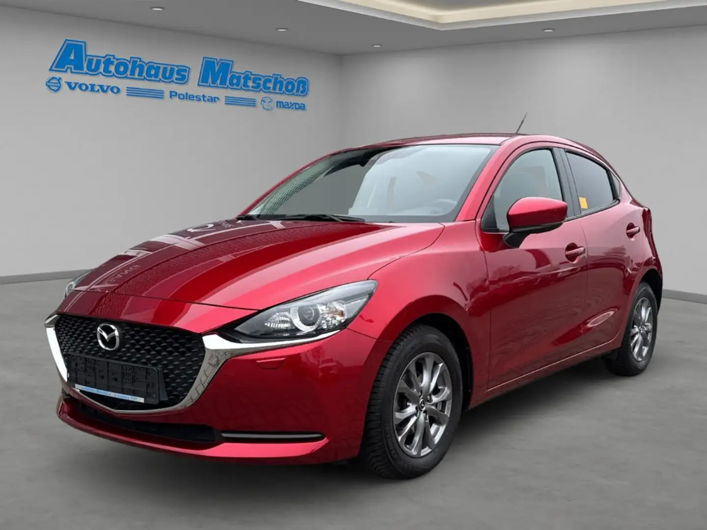 Mazda 2 Excl.-Line 1.5 SKYACTIV-G 90 Aut. LED Apple CarPla Rouge - 1