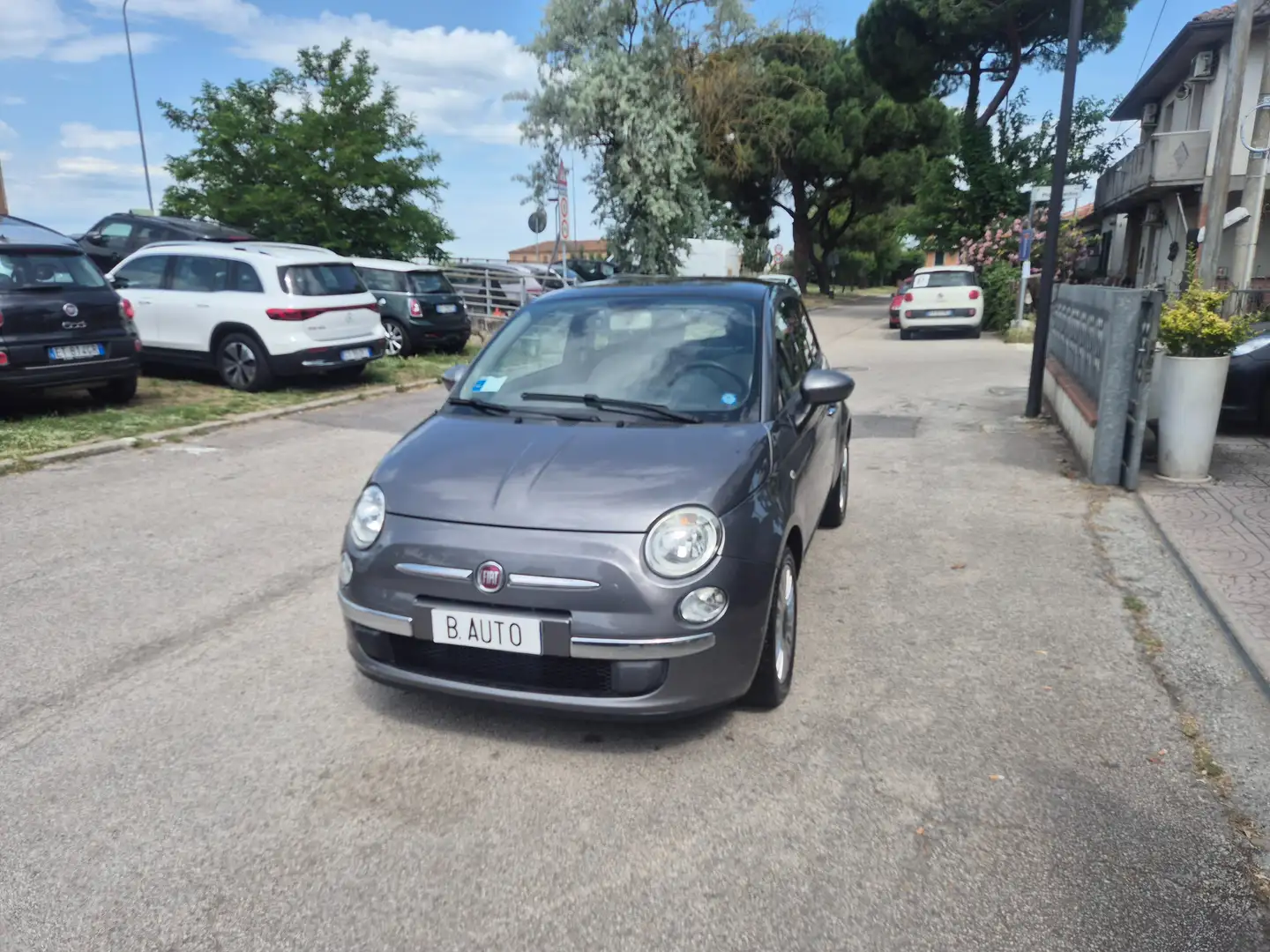 Fiat 500 500 1.2 Lounge 69cv Grijs - 1
